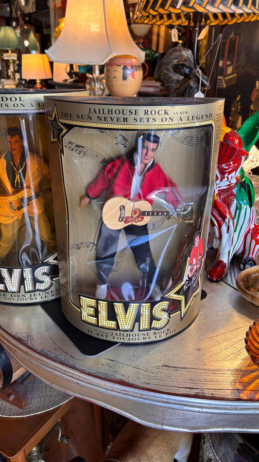 1993 Hasbro Elvis Presley “Jailhouse Rock” Collector Doll – Boxed Vintage Figure