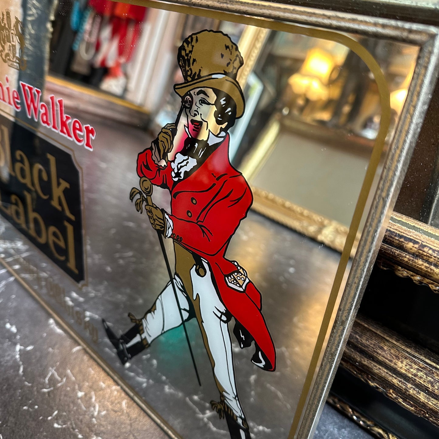 Bar Mirror, Johnnie Walker Black Label