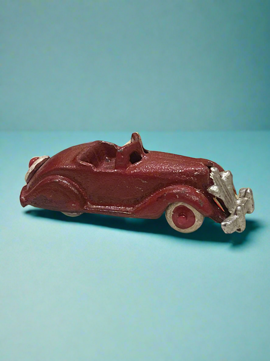 Convertible Roadster Cast Iron Figure