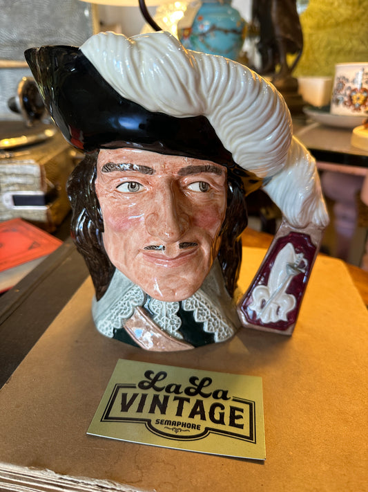 Large Royal Doulton D'Artagnan Character Jug, model D6691