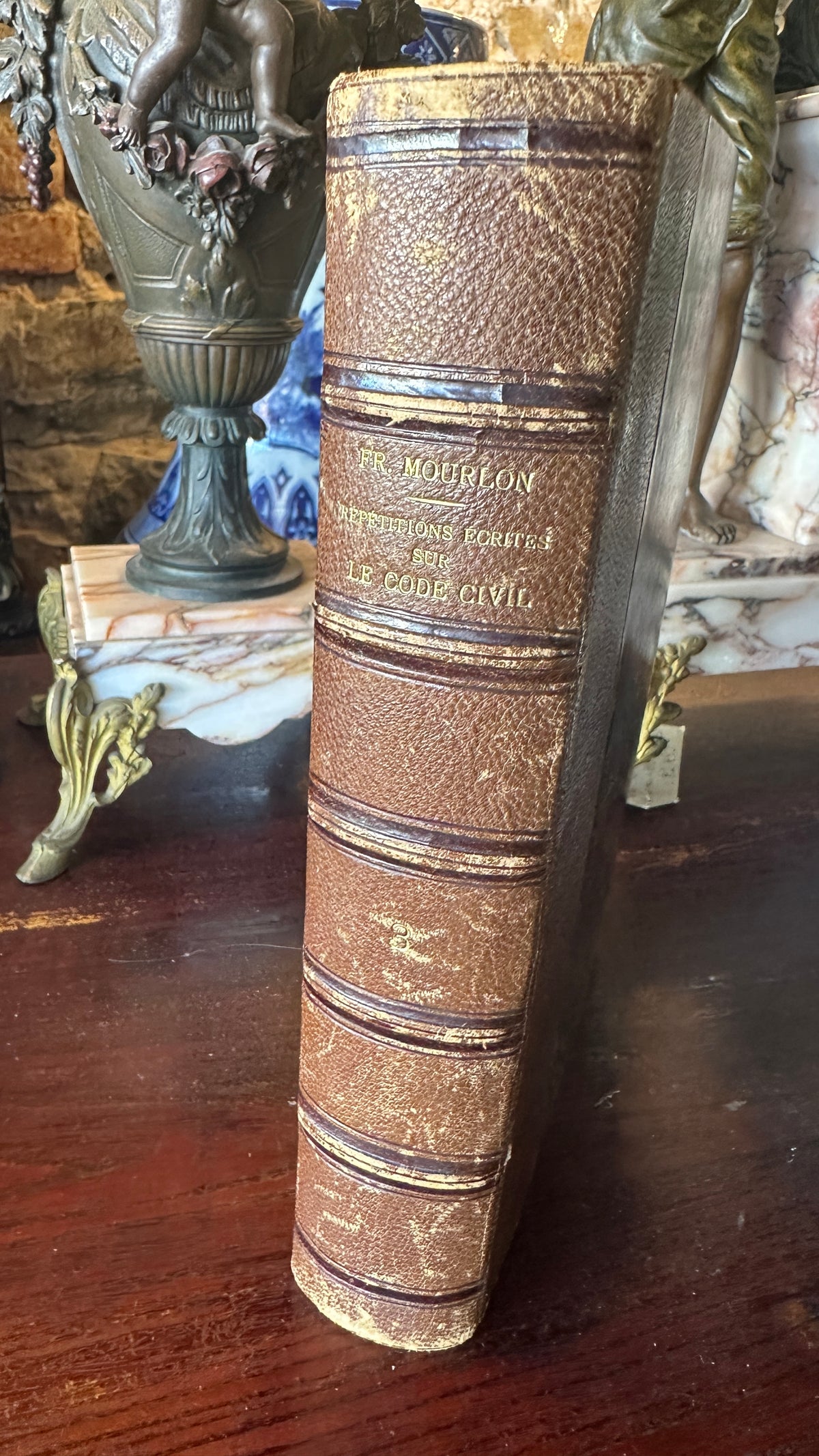 Historical French legal book titled "Répétitions Écrites sur le Code Civil" (Vol 3), 1883 Paris.