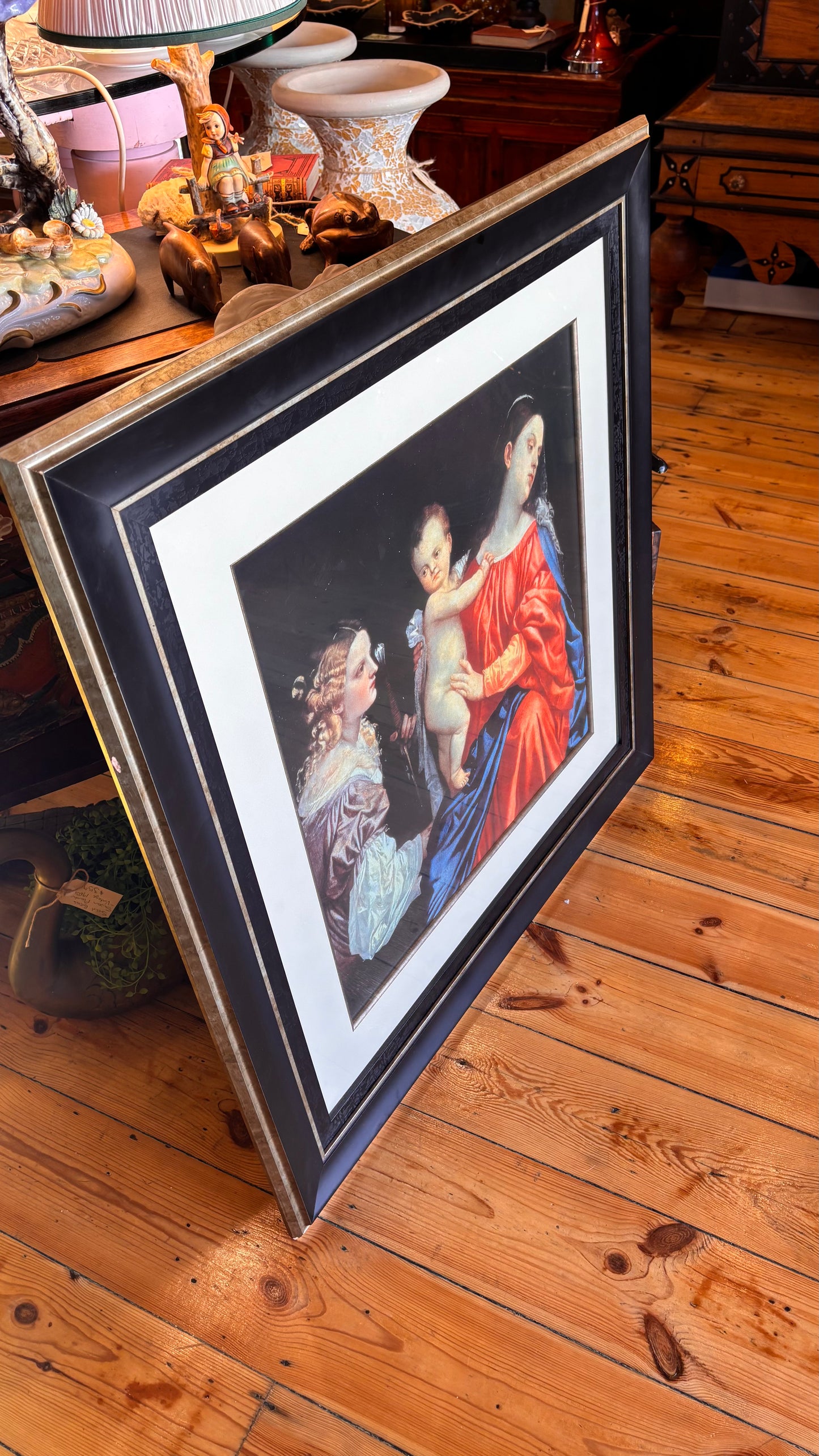 Framed Exhibition Print – Titian’s Sacra Conversazione