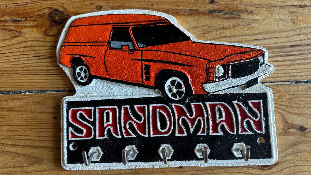 Cast Iron Sandman Key Hooks