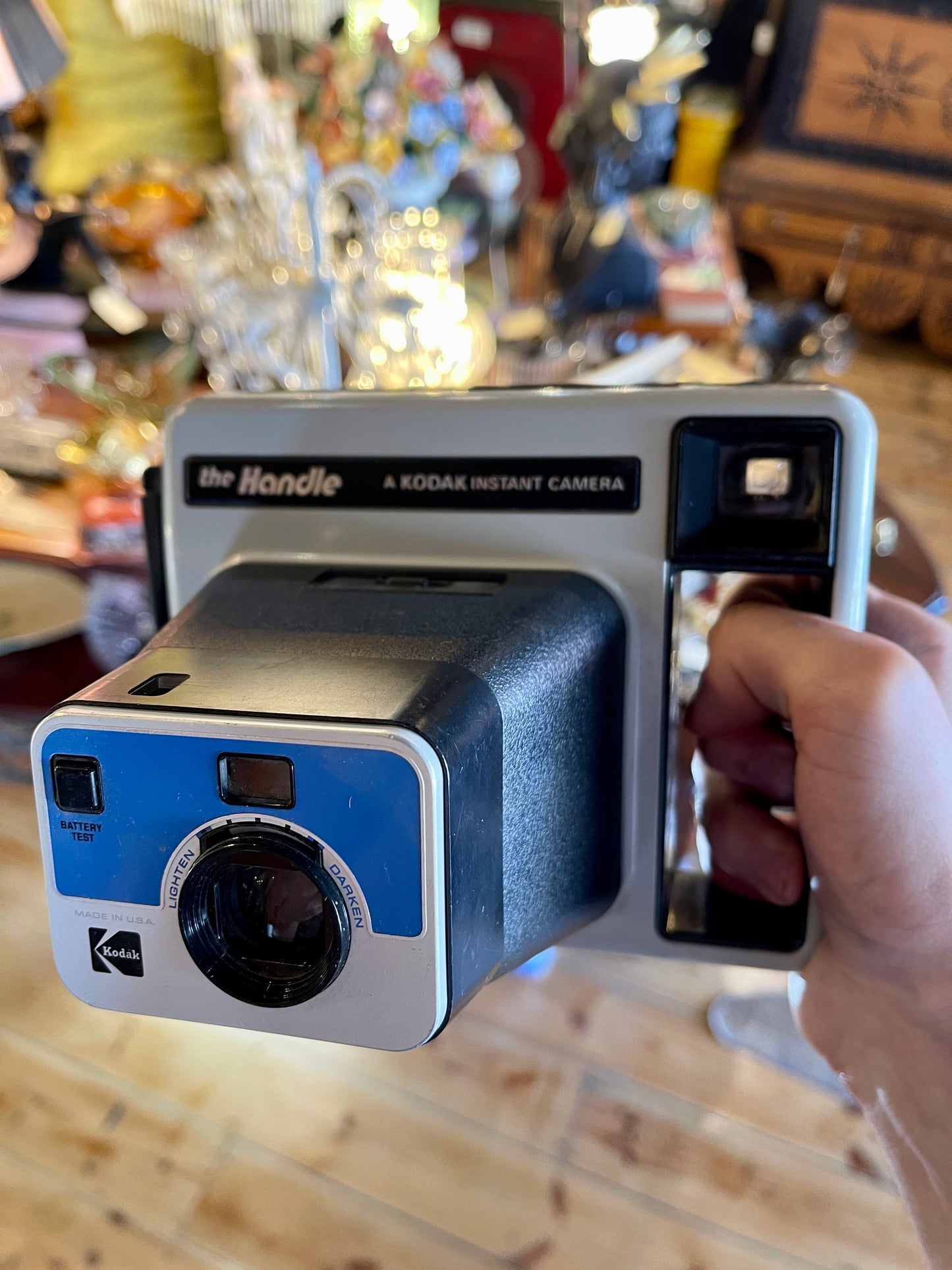 Kodak The Handle Instant Camera – Vintage Collectible Retro Polaroid-Style