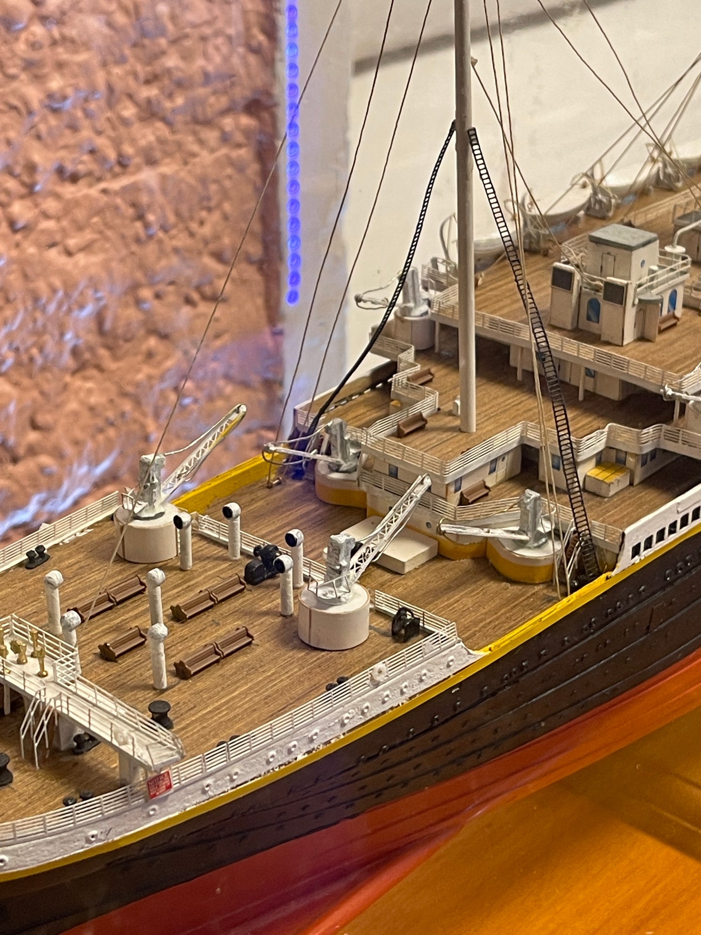 Massive Titanic Model Ship