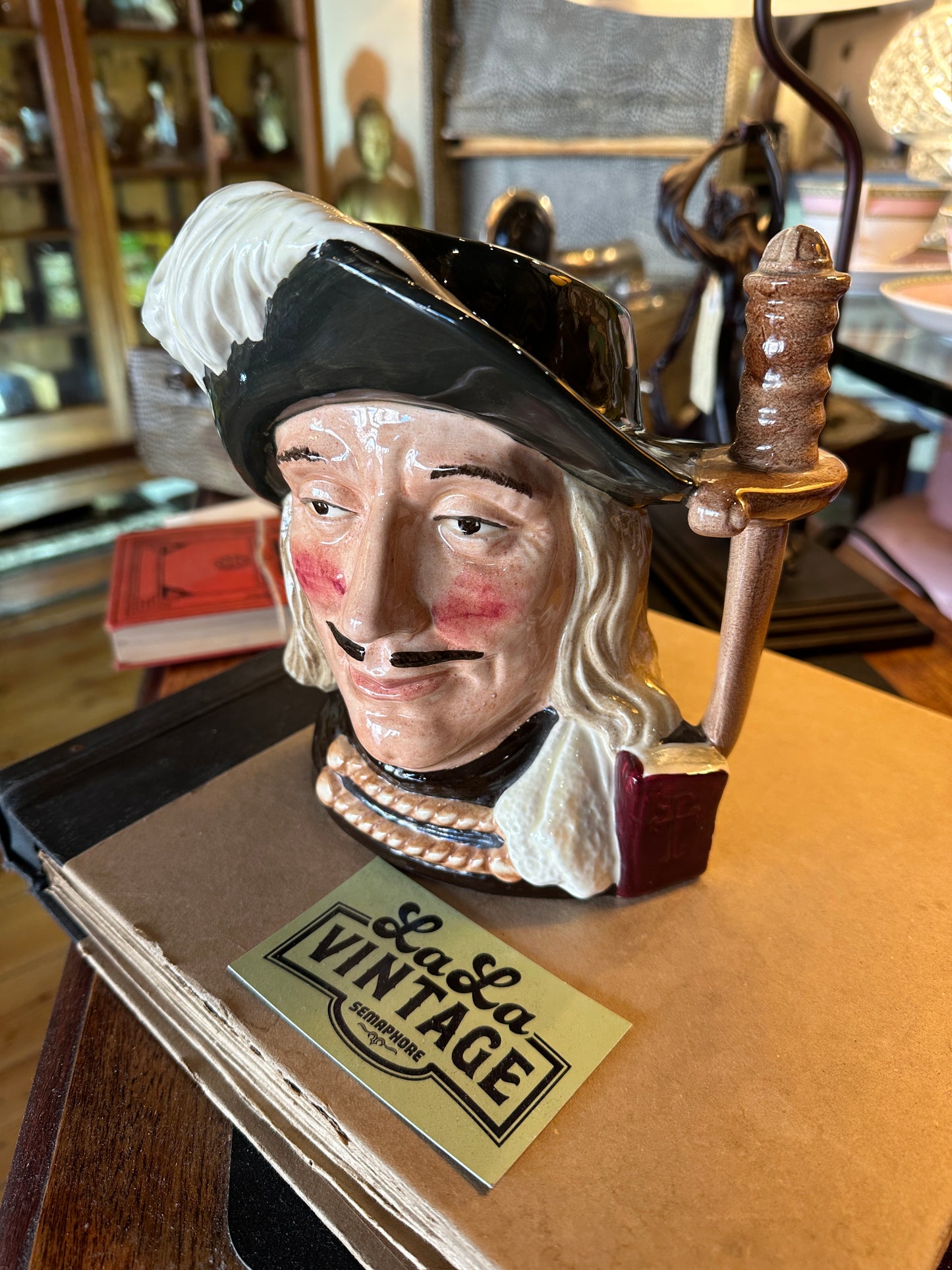 Large Aramis Toby Jug D6441 by Royal Doulton