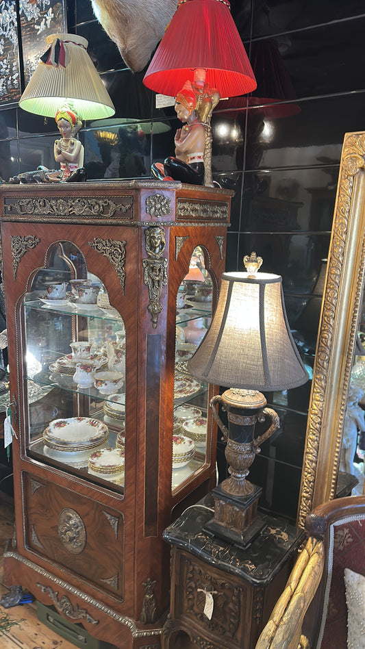 Ornate Neoclassical style urn-form Table Lamp, height 82cm (2 Available)
