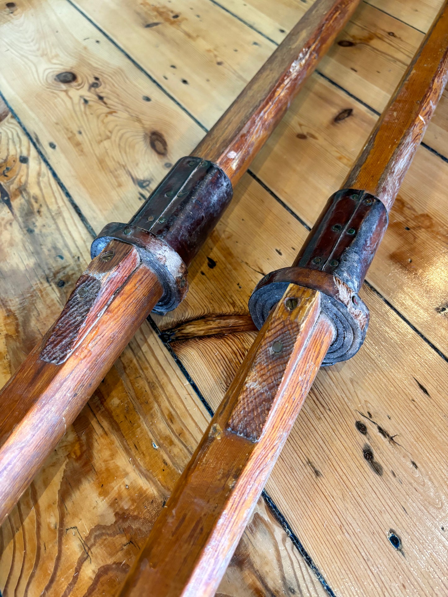 Pair of Vintage Rowing Oars