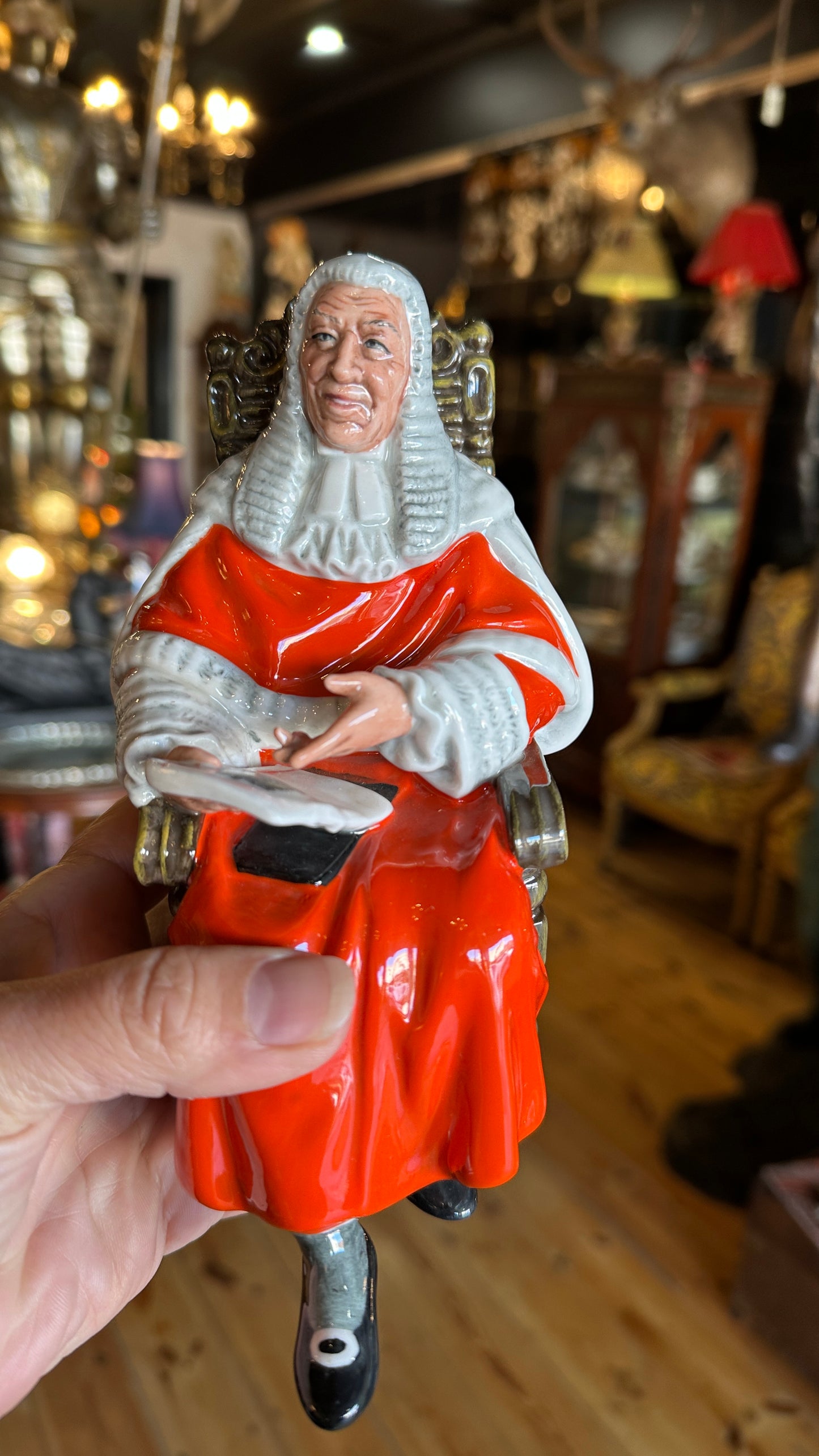 Royal Doulton “The Judge” figurine, HN2443, made in England, 1971