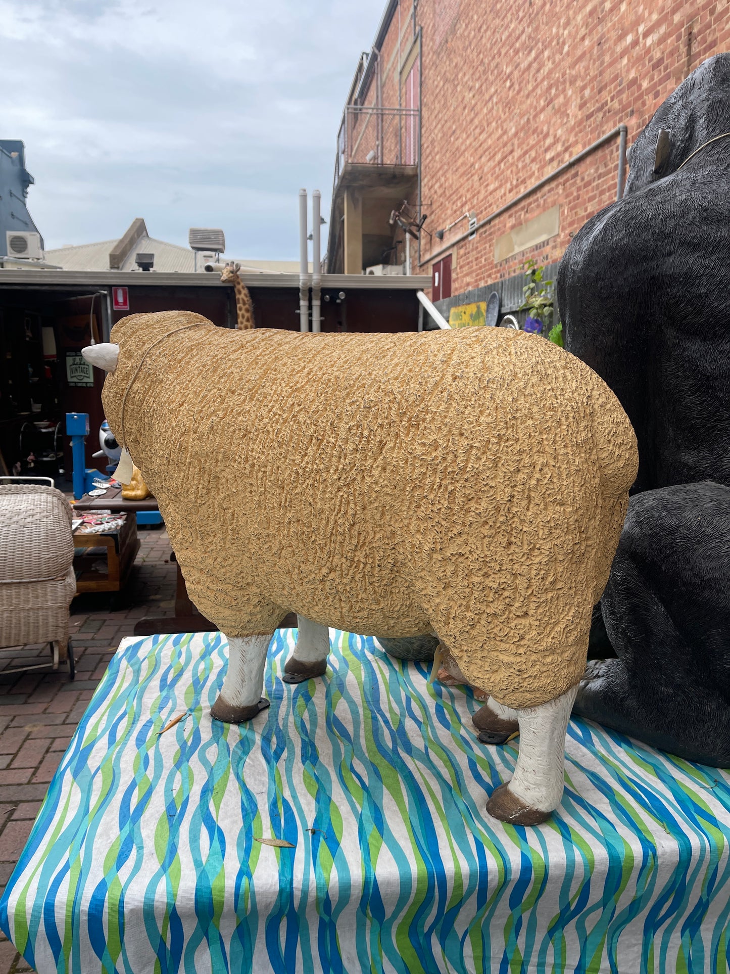 ‘Dolly’ - Life-size Fibreglass Sheep Statue