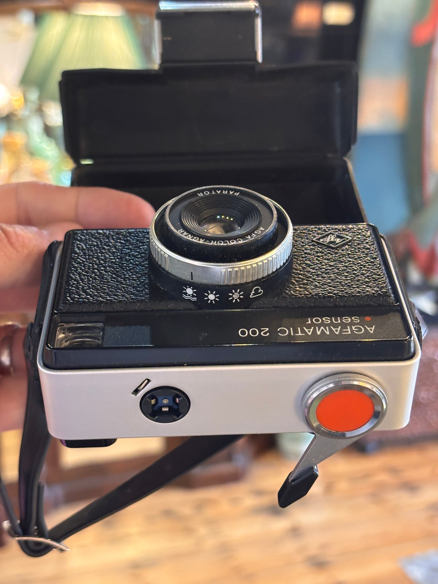 Vintage Agfa Agfamatic 200 Sensor 126 Cartridge Camera – 1970s Retro Collector Compact