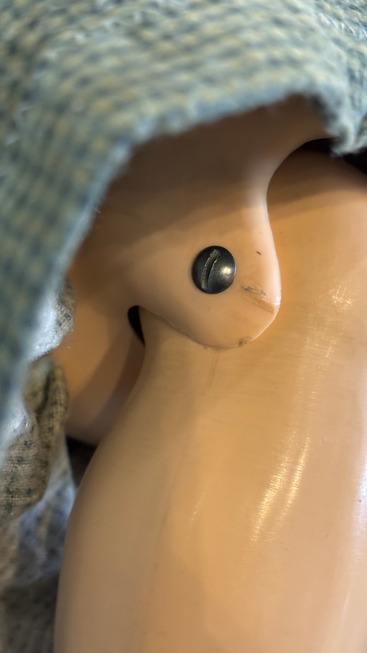 Large 1950s 50cm Hard Plastic Walking Doll – Mid-Century Collectible – Pedigree England