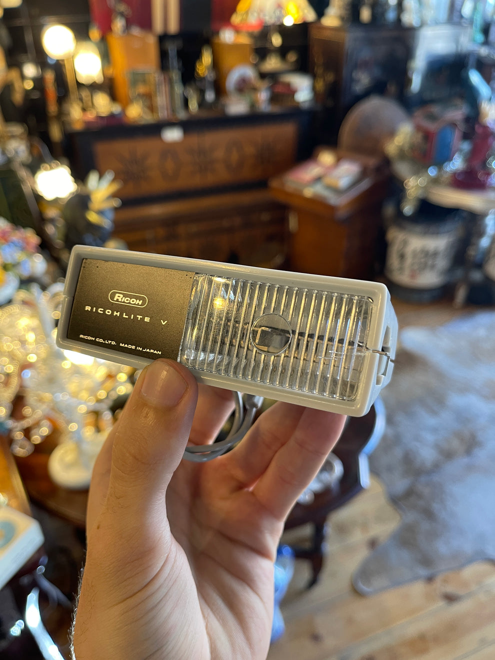 Ricoh Ricohlite V Flash Unit & Original Box - Made in Japan – La La Vintage