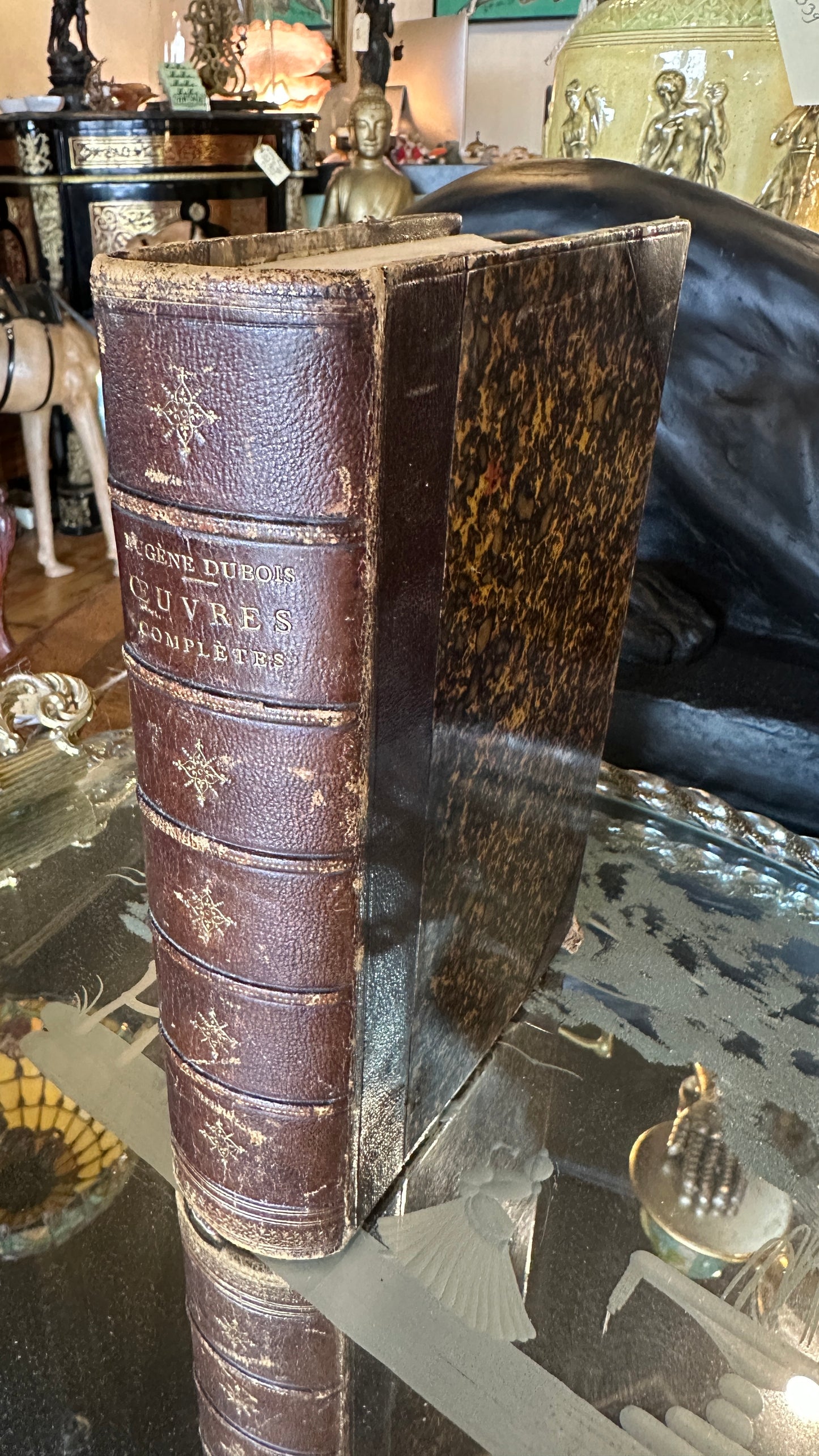 Antique (1873) French Poetry of Eugène Dubois' - Oeuvres Complètes, published by Lebègue