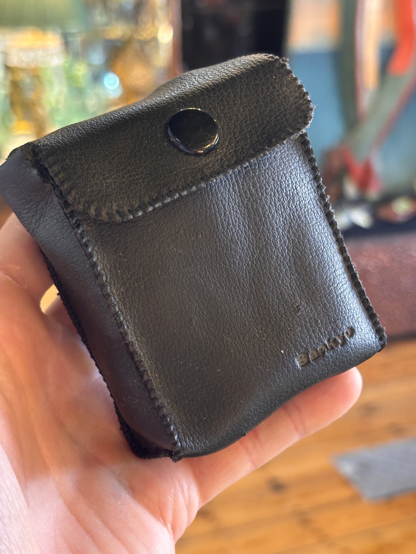 Vintage Sankyo Camera Self Timer with Original Soft Case – 1970s Electronic Shutter Timer