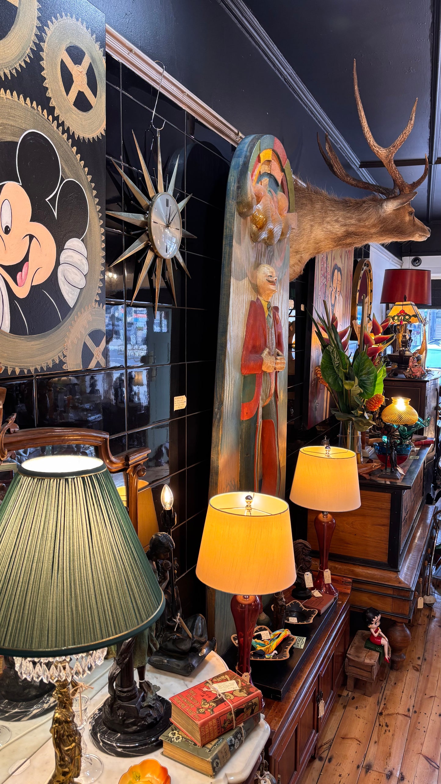 Vintage 1960s Metamec Starburst Wall Clock – Working Mid-Century Nickel & Black Design (60cm)