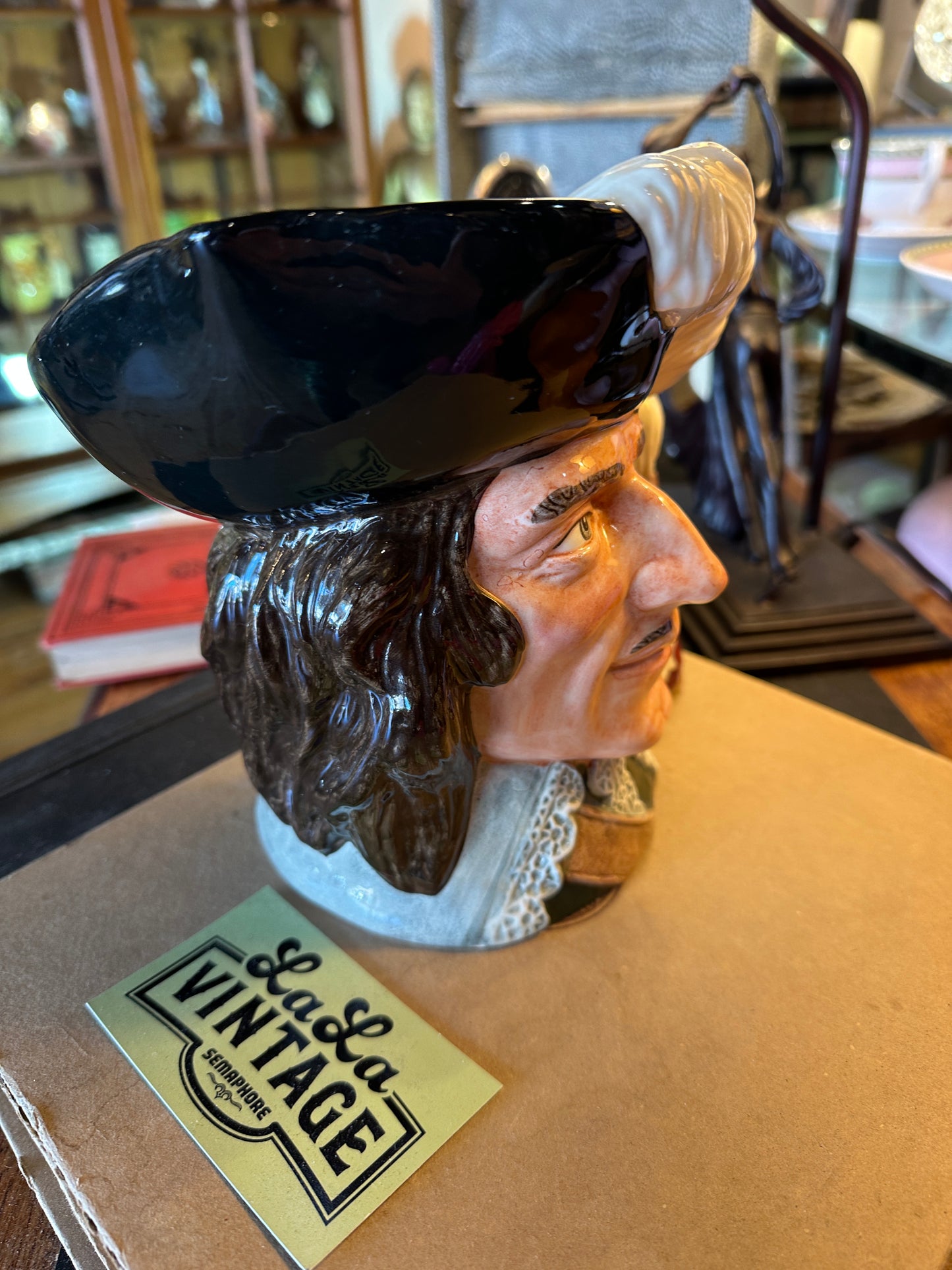 Large Royal Doulton D'Artagnan Character Jug, model D6691