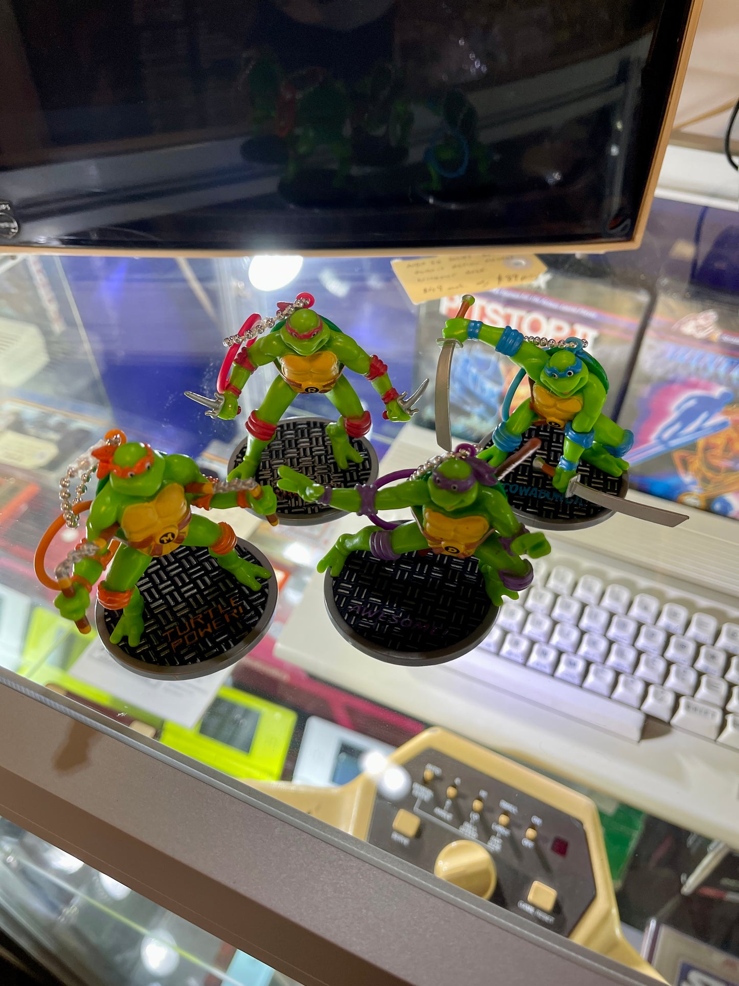 Complete Set of Four 2014 Teenage Mutant Ninja Turtles TMNT Action Figures - Viacom