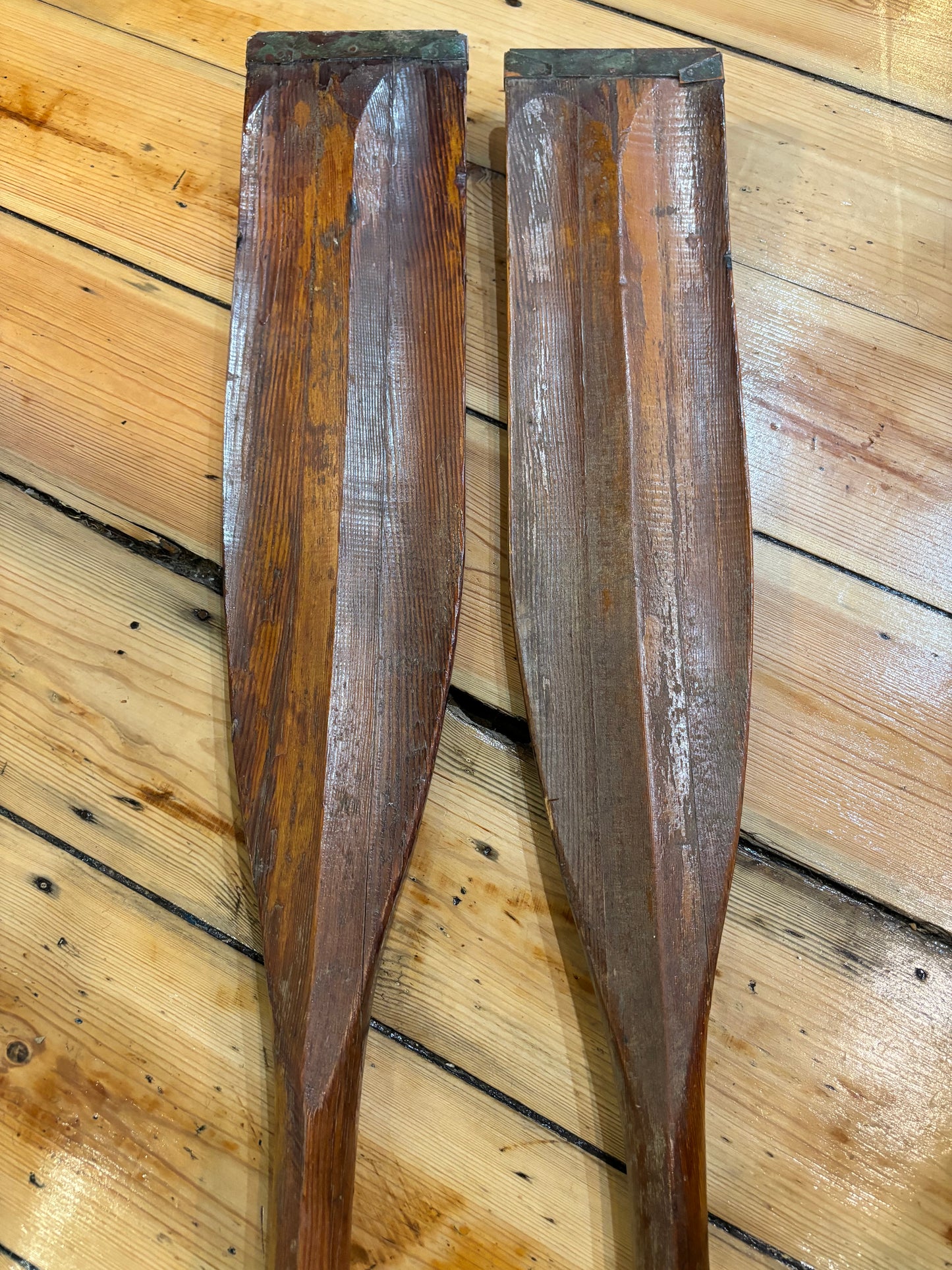 Pair of Vintage Rowing Oars