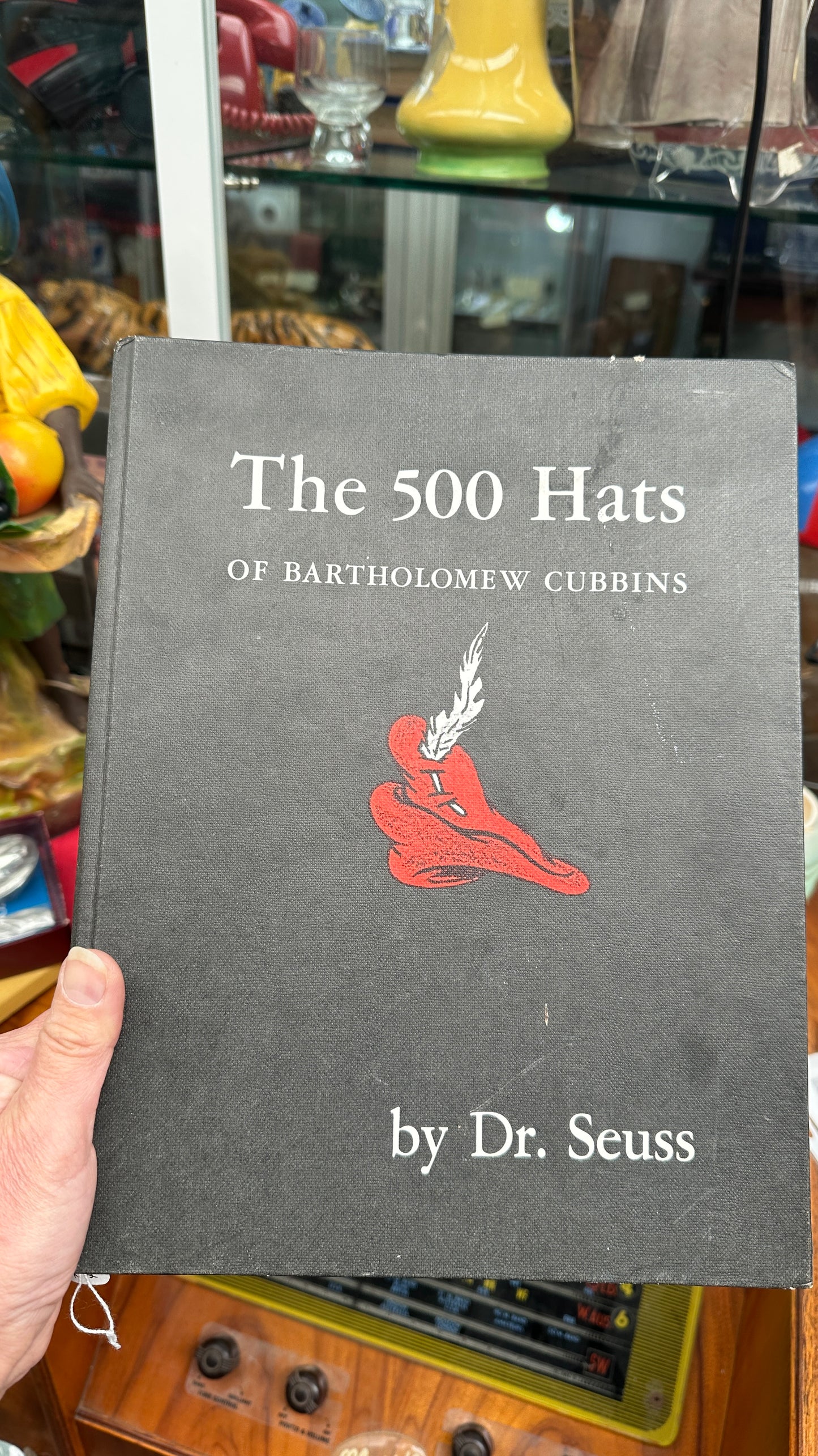 Vintage Dr. Seuss "The 500 Hats of Bartholomew Cubbins" Hardcover Book