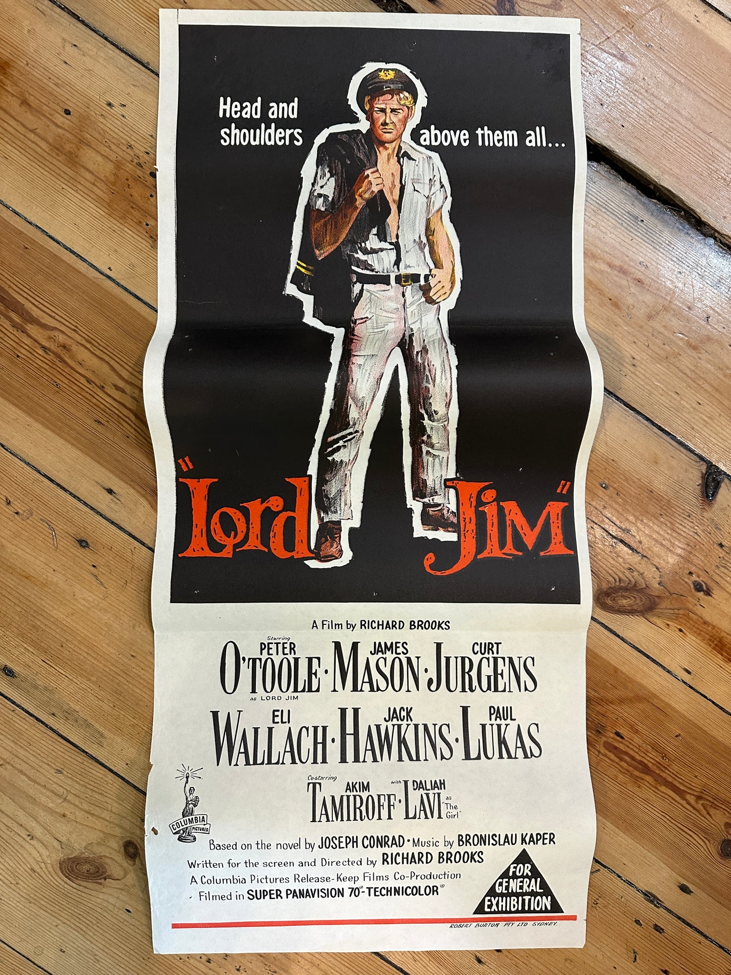 Vintage Daybill Movie Posters, Sold Separately $45 each