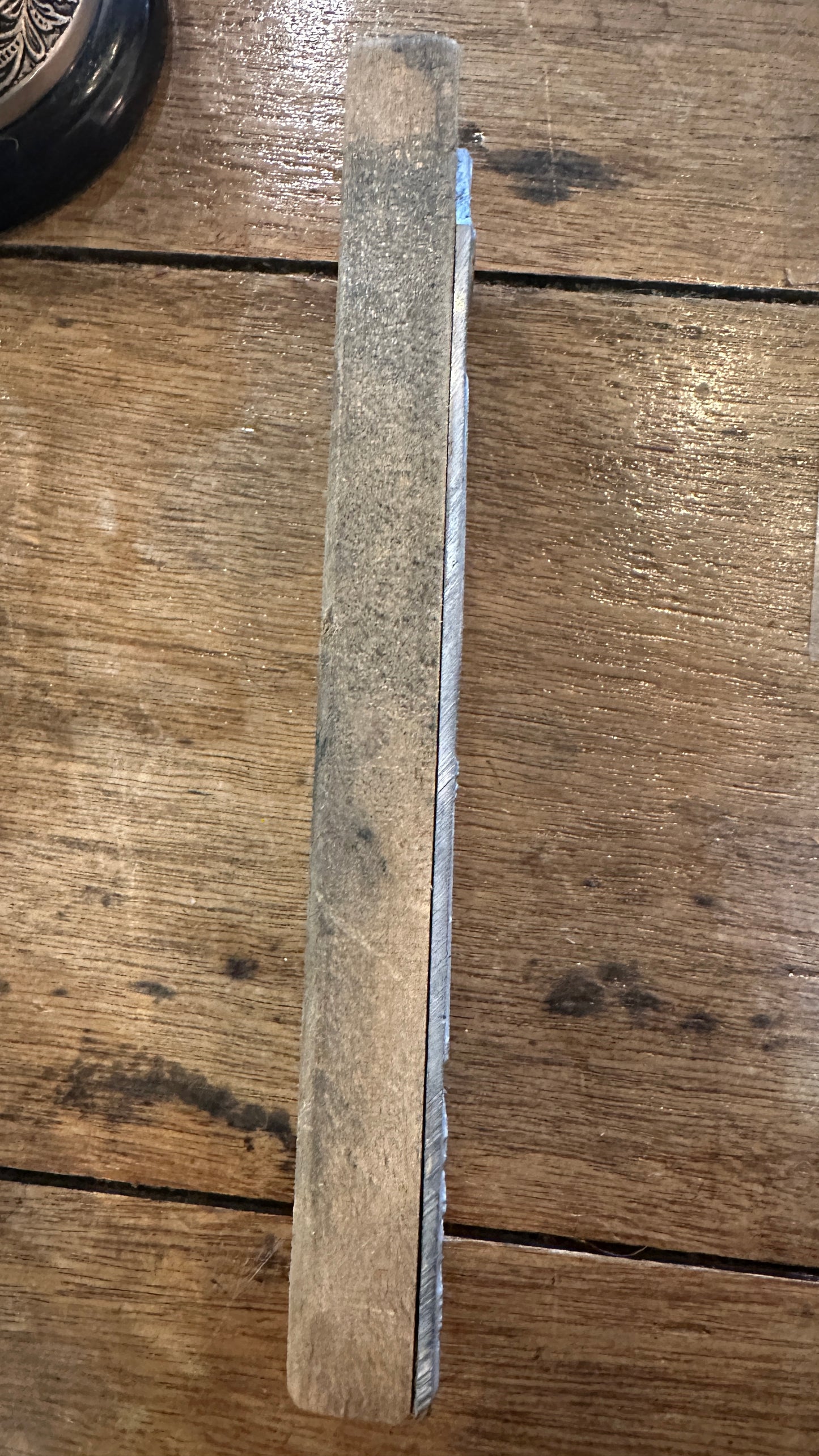 Vintage letterpress printing block, mid 20th Century