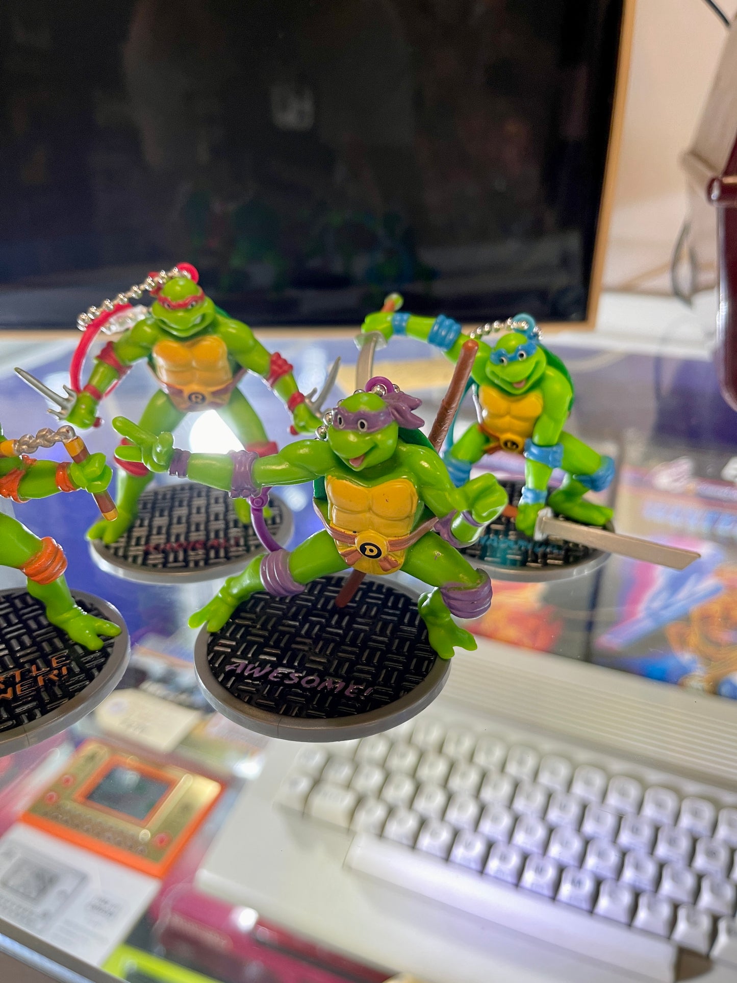 Complete Set of Four 2014 Teenage Mutant Ninja Turtles TMNT Action Figures - Viacom