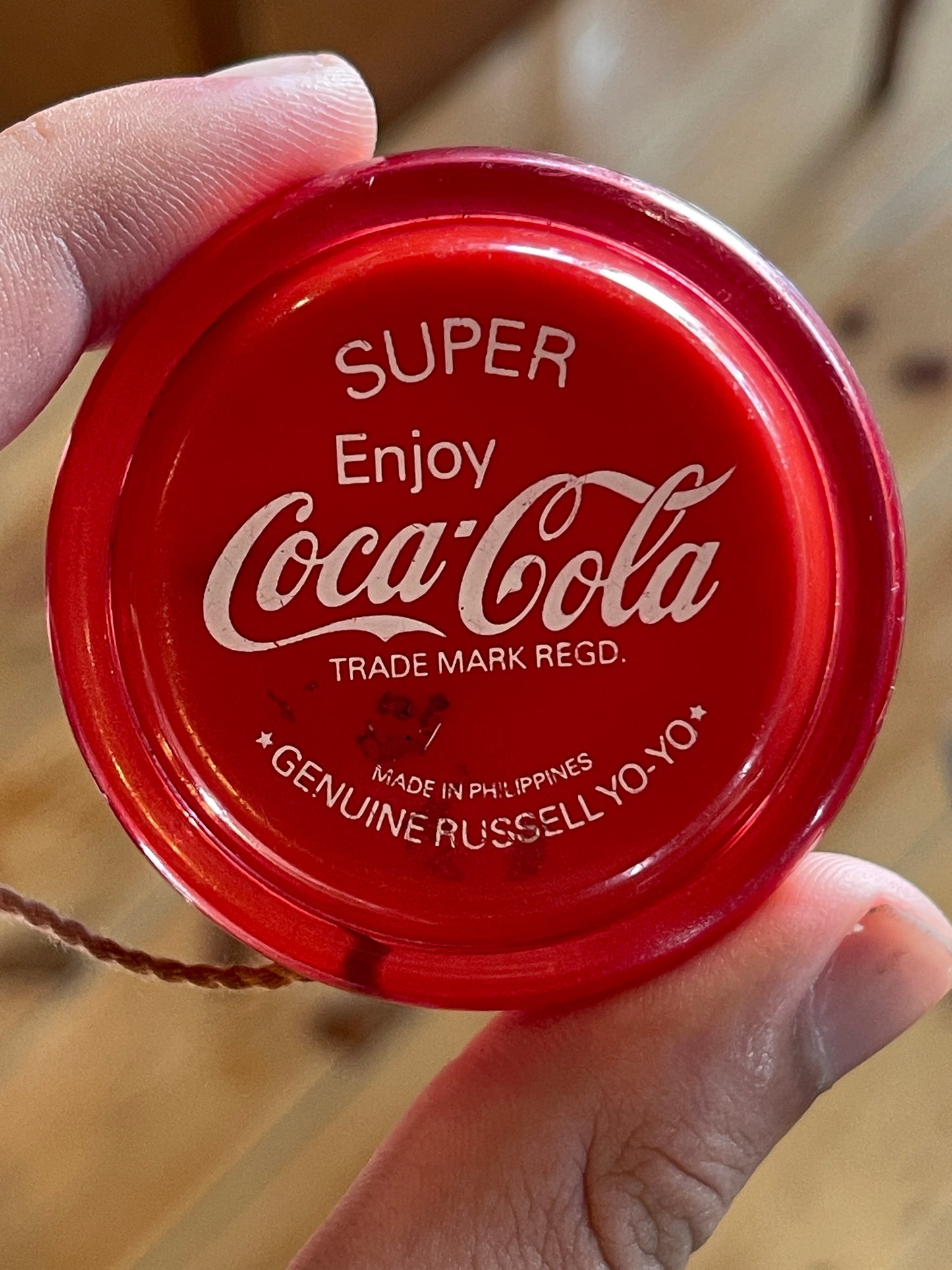 Genuine Russell Super Coca-Cola Yo-Yo