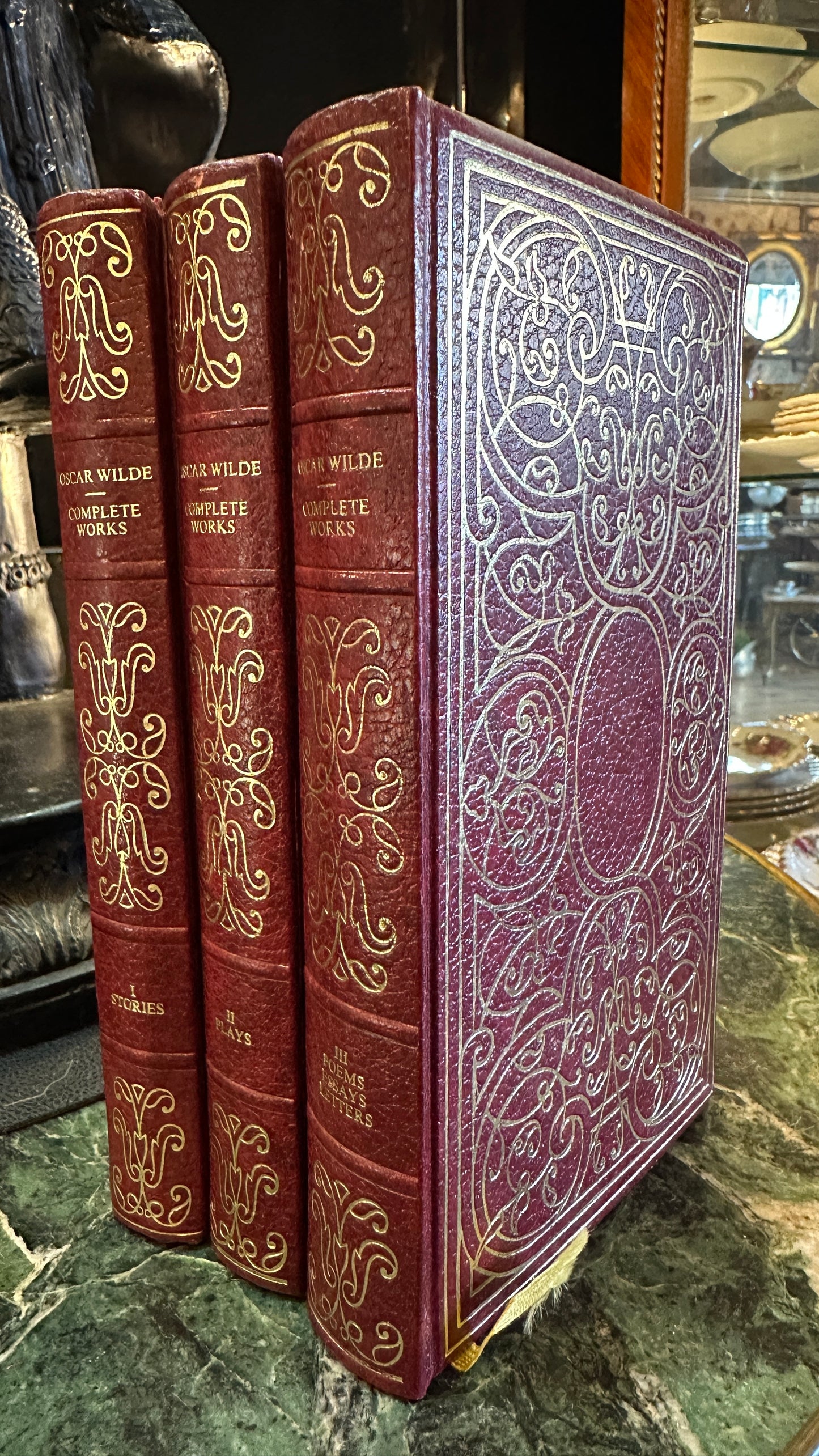 Three Volumes Complete Works of Oscar Wilde, Heron Books 1966