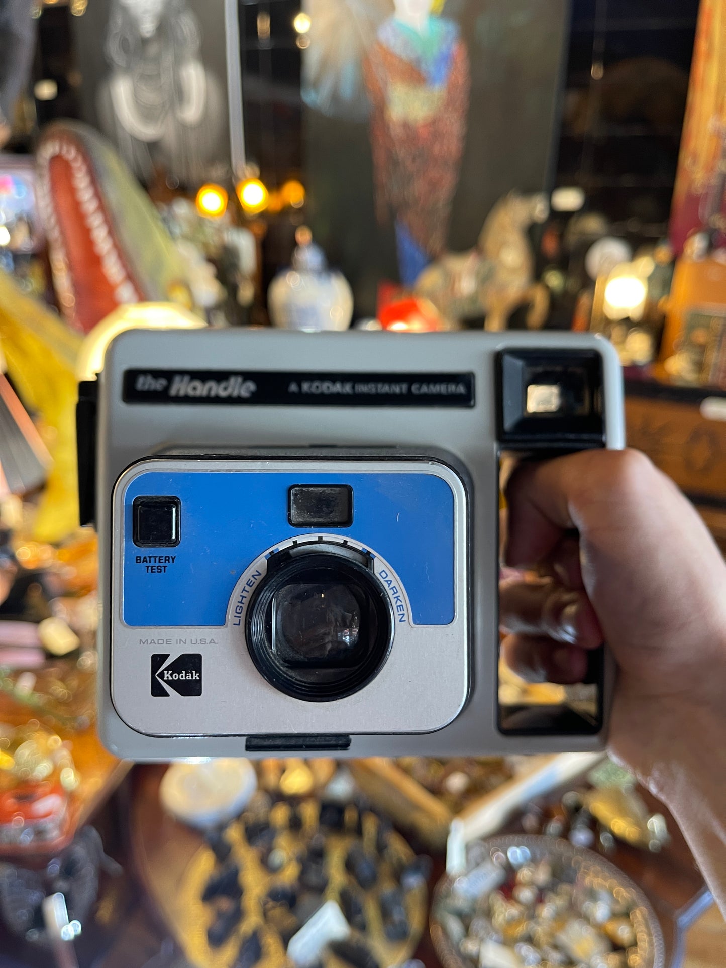 Kodak The Handle Instant Camera – Vintage Collectible Retro Polaroid-Style