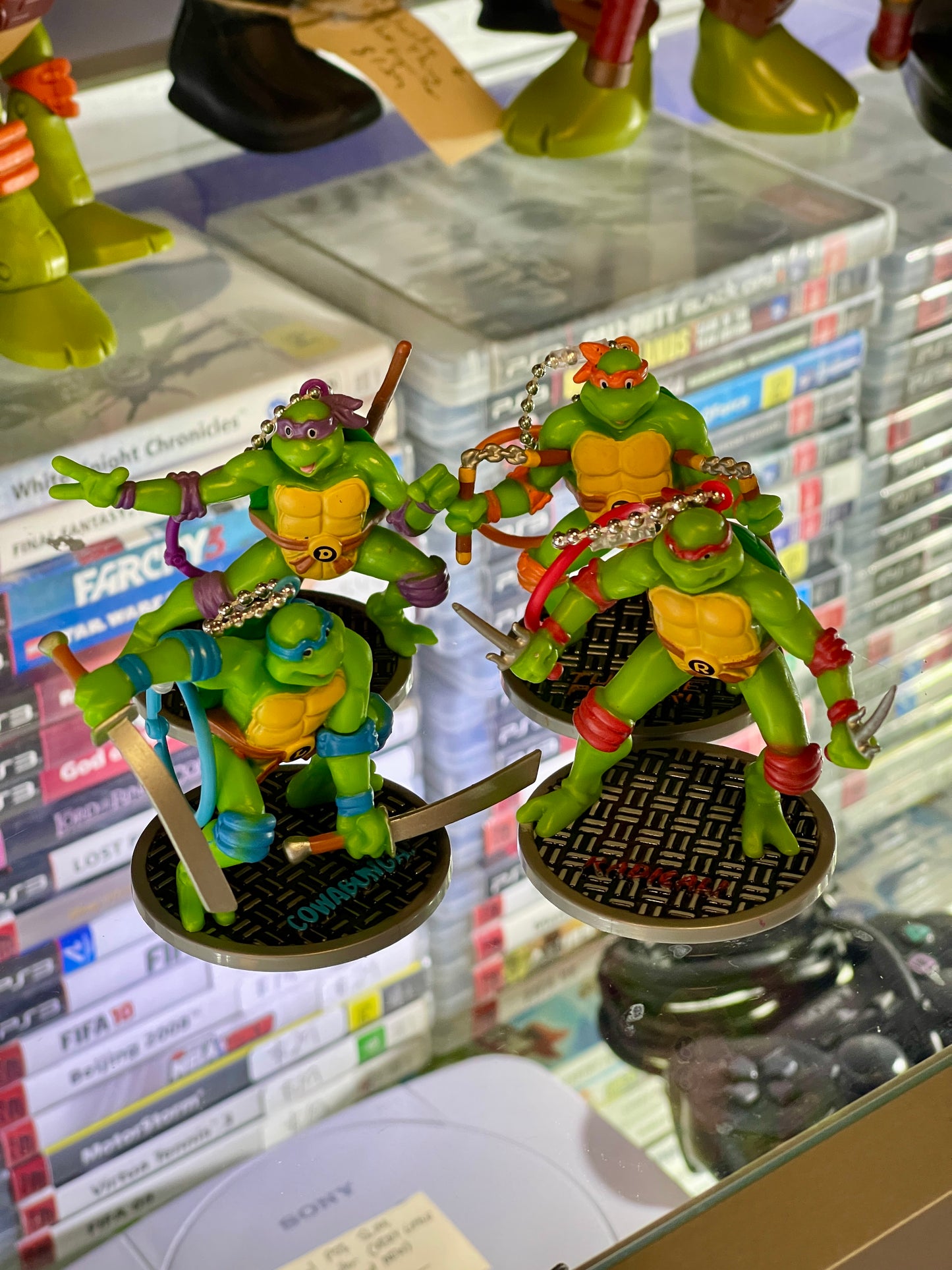 Complete Set of Four 2014 Teenage Mutant Ninja Turtles TMNT Action Figures - Viacom