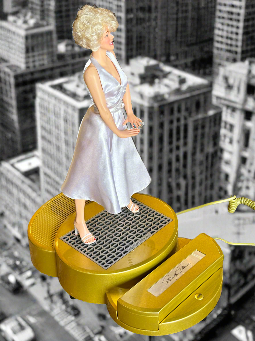 Marilyn Monroe Novelty Phone Seven Year Itch Telemania Collectable Telephone