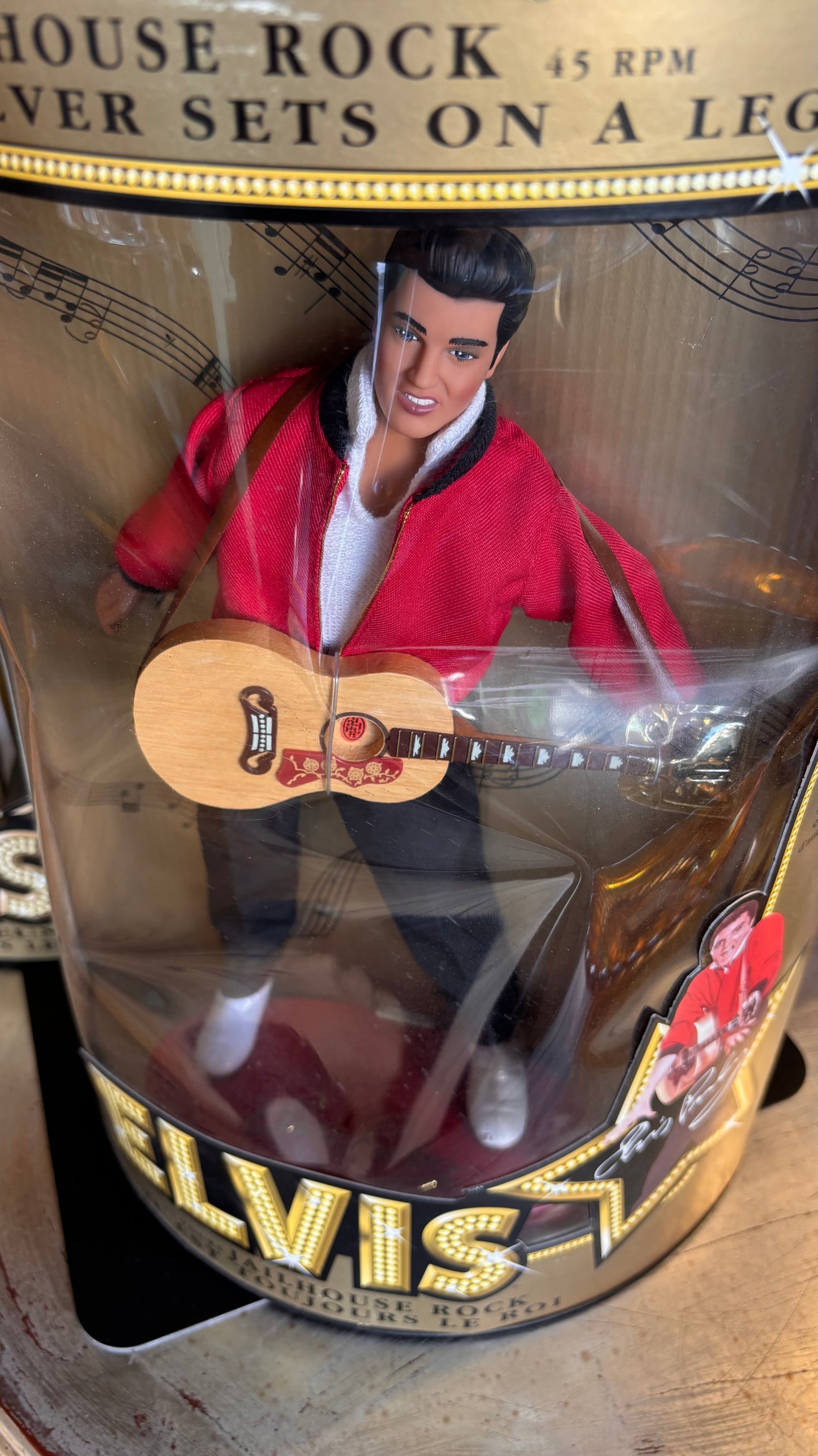 1993 Hasbro Elvis Presley “Jailhouse Rock” Collector Doll – Boxed Vintage Figure