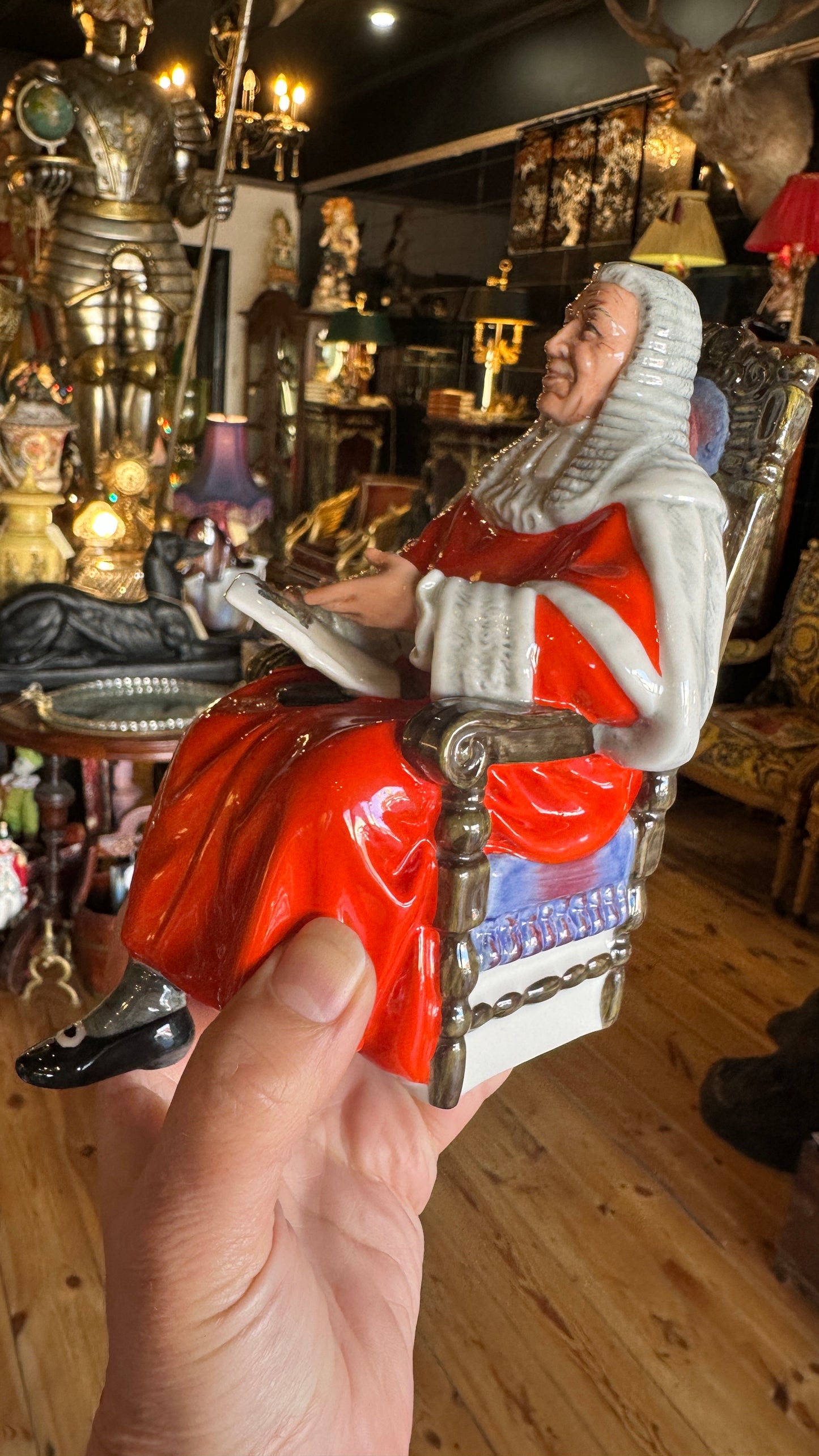 Royal Doulton “The Judge” figurine, HN2443, made in England, 1971