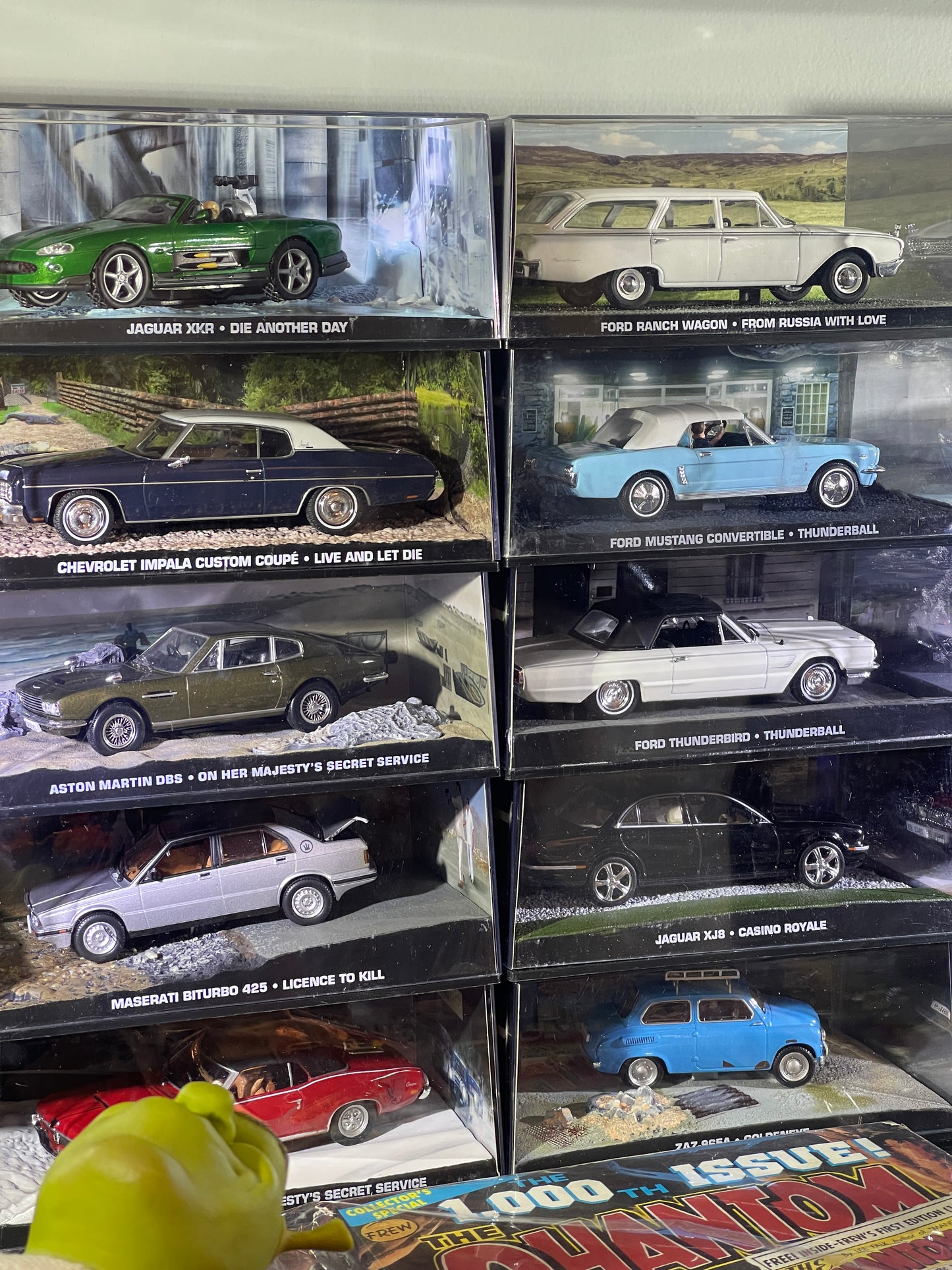 James Bond Die-Cast Car Collection (Eaglemoss) - Individually Priced, Full Range Available