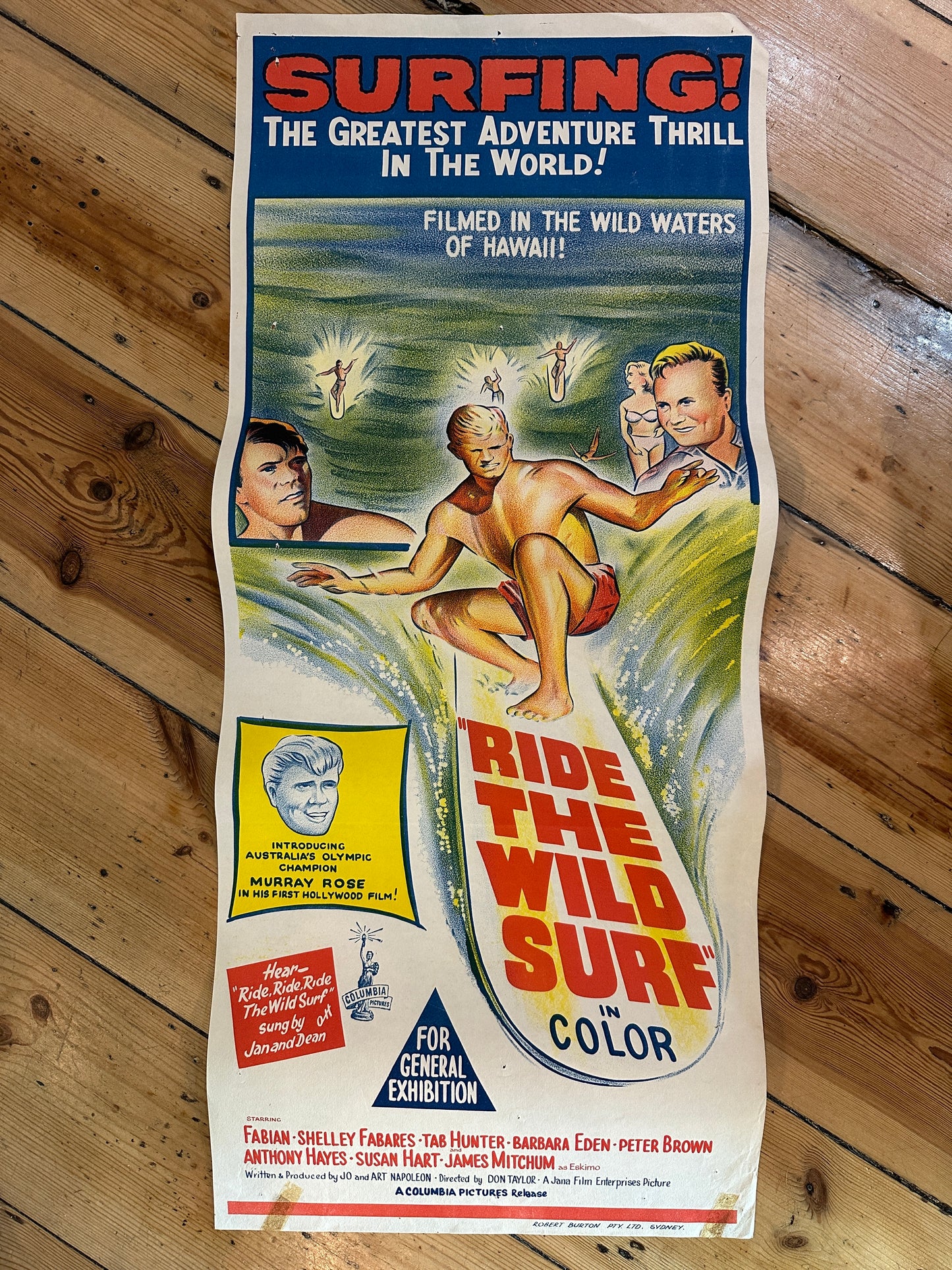 Vintage Daybill Movie Posters, Sold Separately $45 each