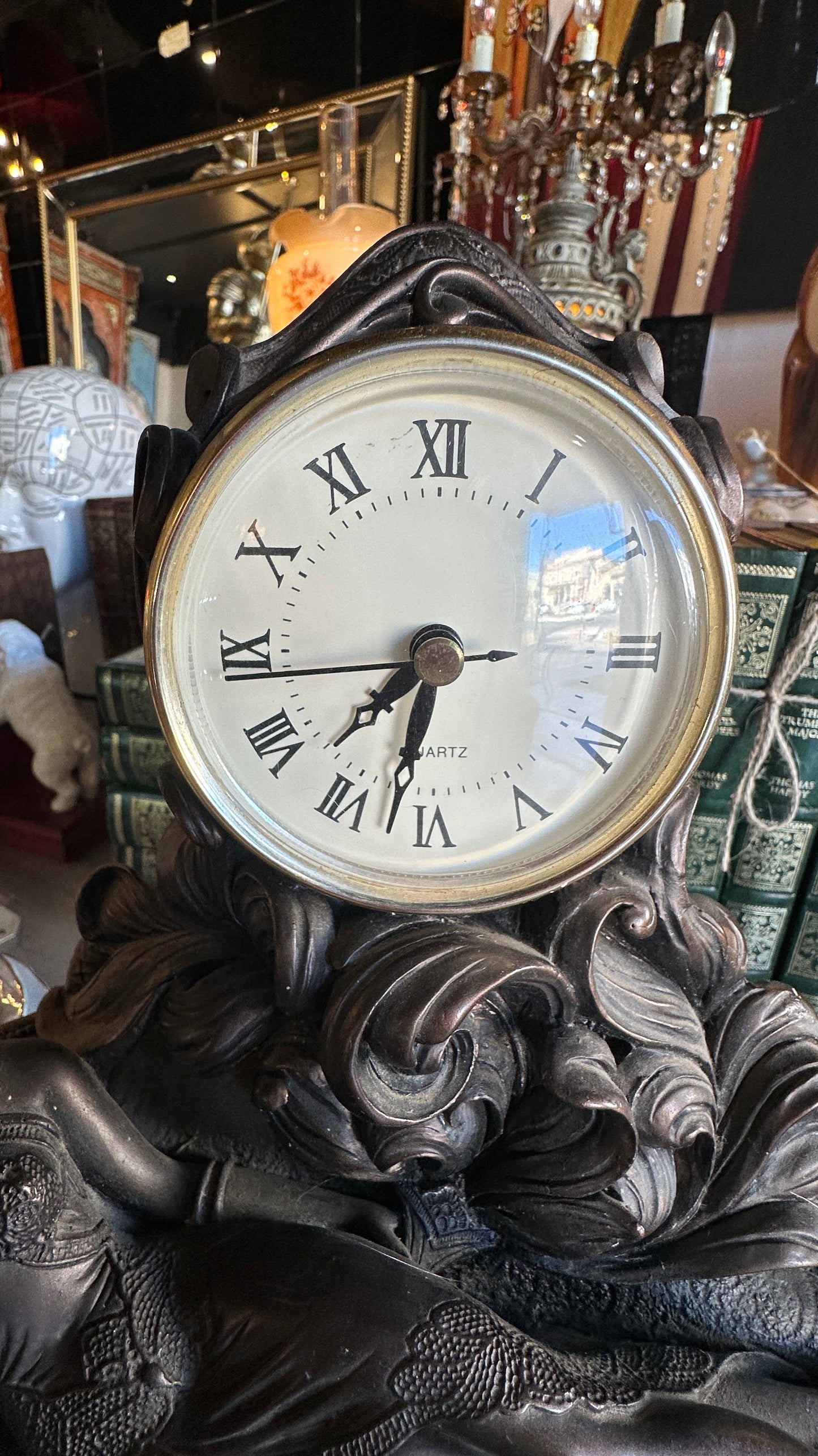 Beautiful Art Deco Style Flapper Lady Mantle Clock – The Milano Collection