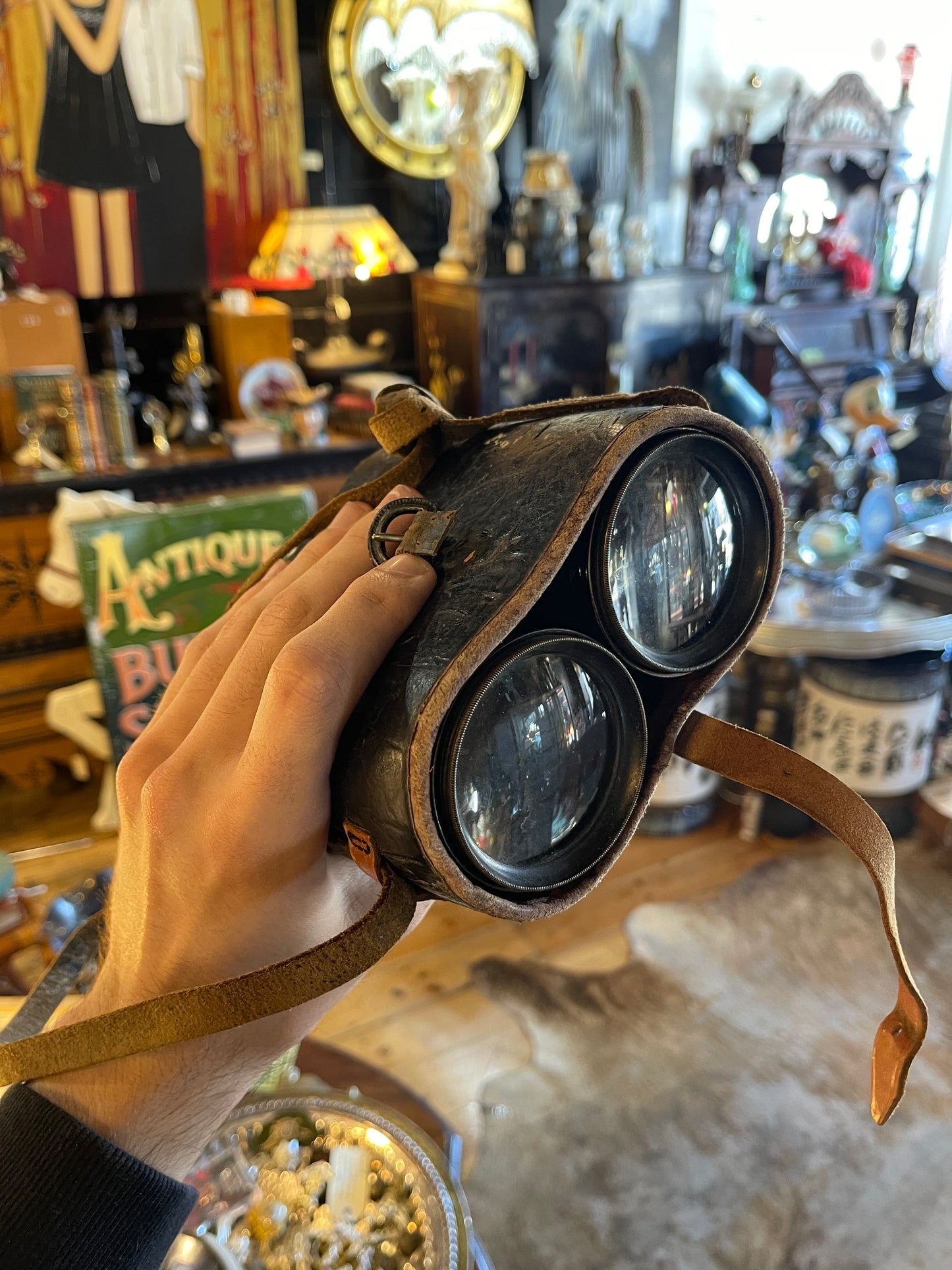 Antique Field and Marine Combination Binoculars - E. Sawtell, Rundle Street, Adelaide - Circa 1890-1910