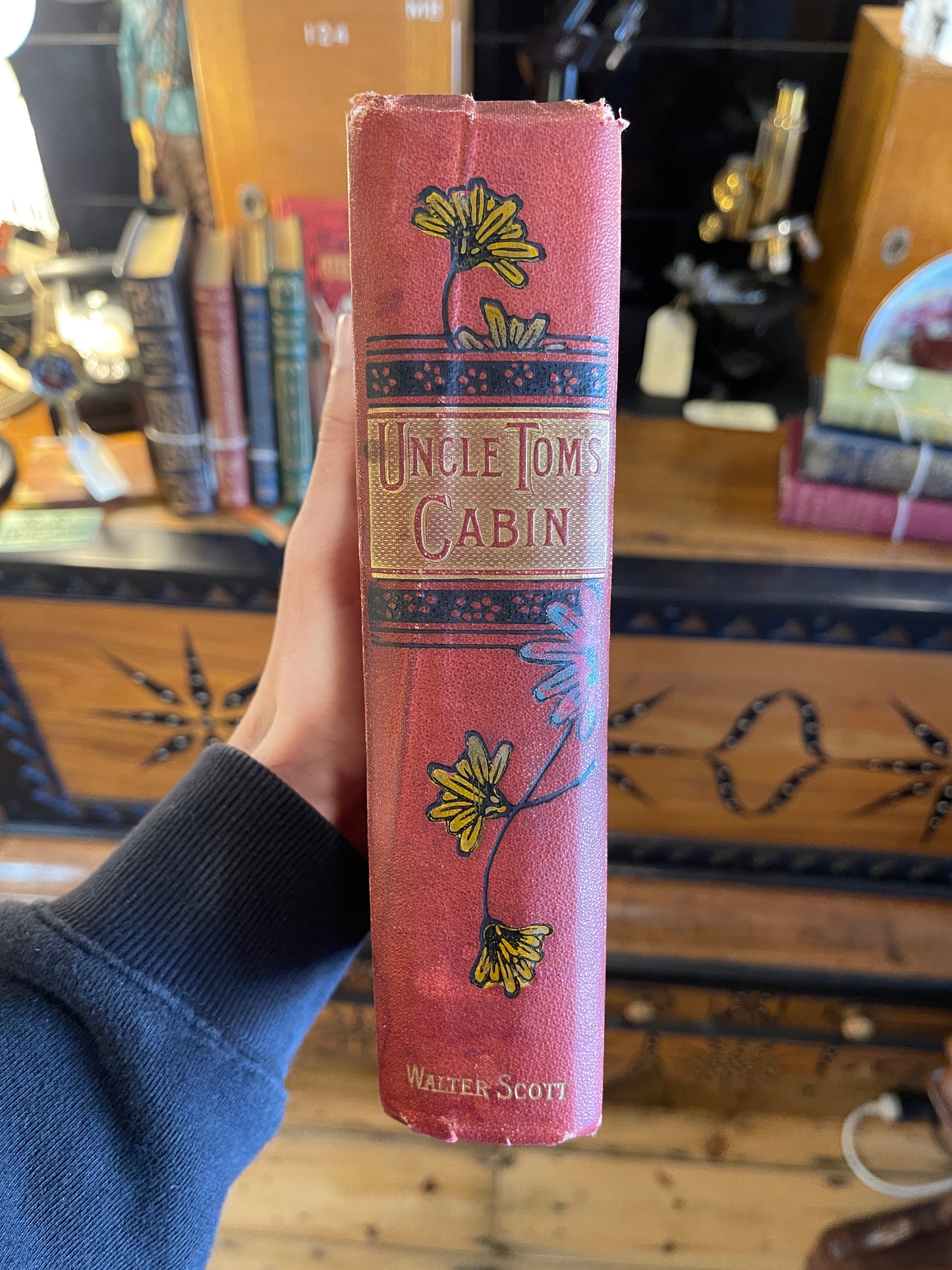 c.1890s Uncle Tom’s Cabin by Harriet Beecher Stowe Book