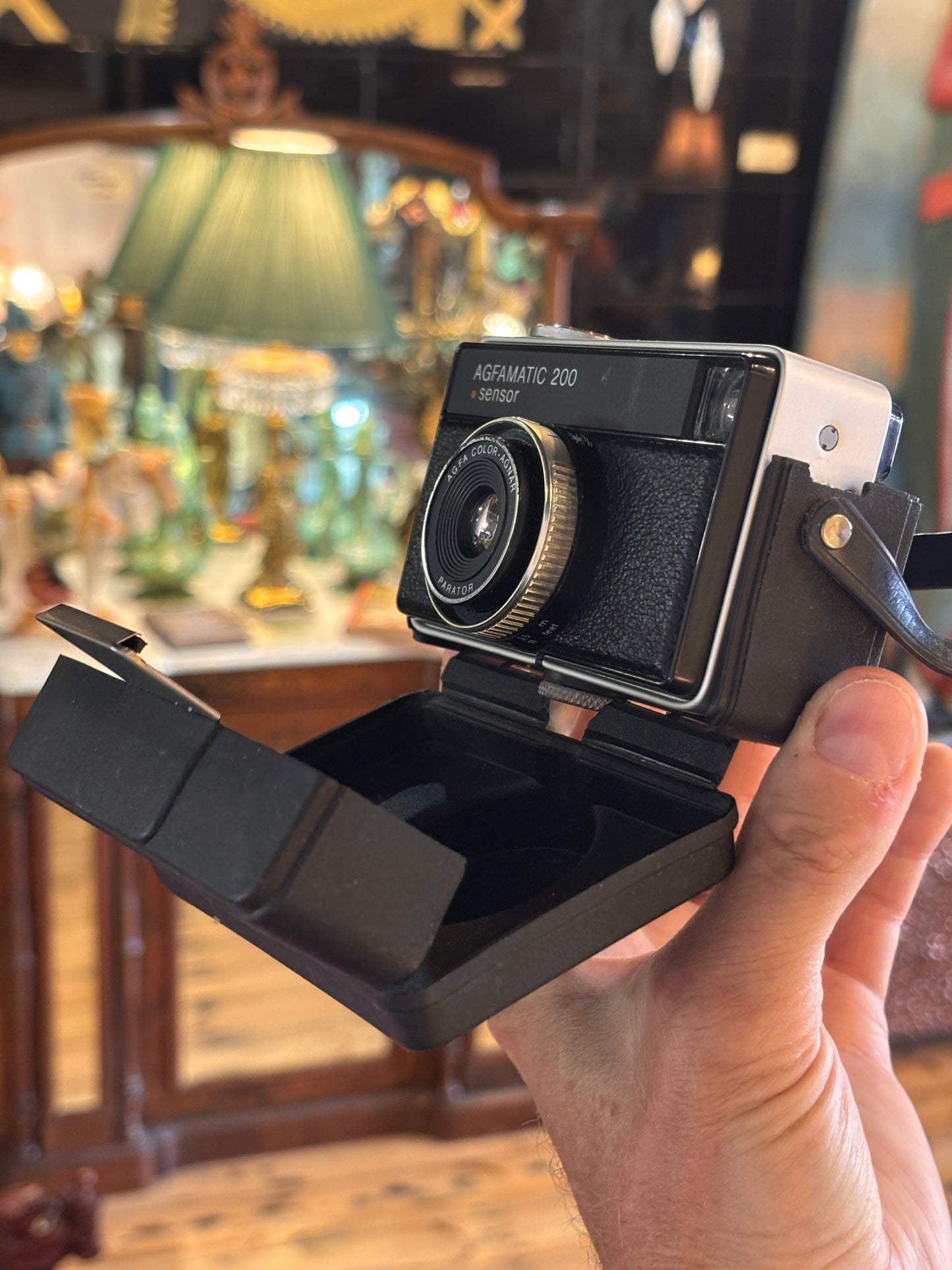 Vintage Agfa Agfamatic 200 Sensor 126 Cartridge Camera – 1970s Retro Collector Compact