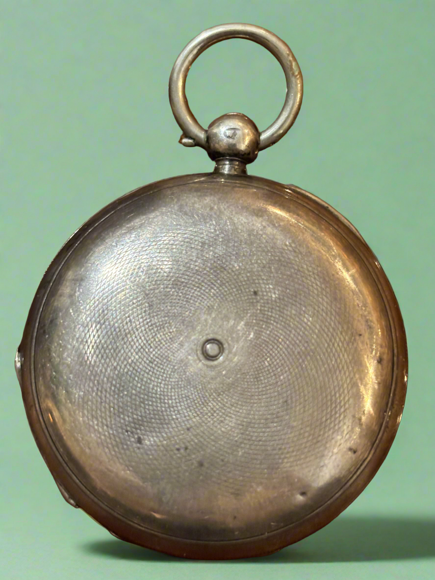 Victorian Sterling Silver Pocket Watch Birmingham 1887 W Ehrhardt