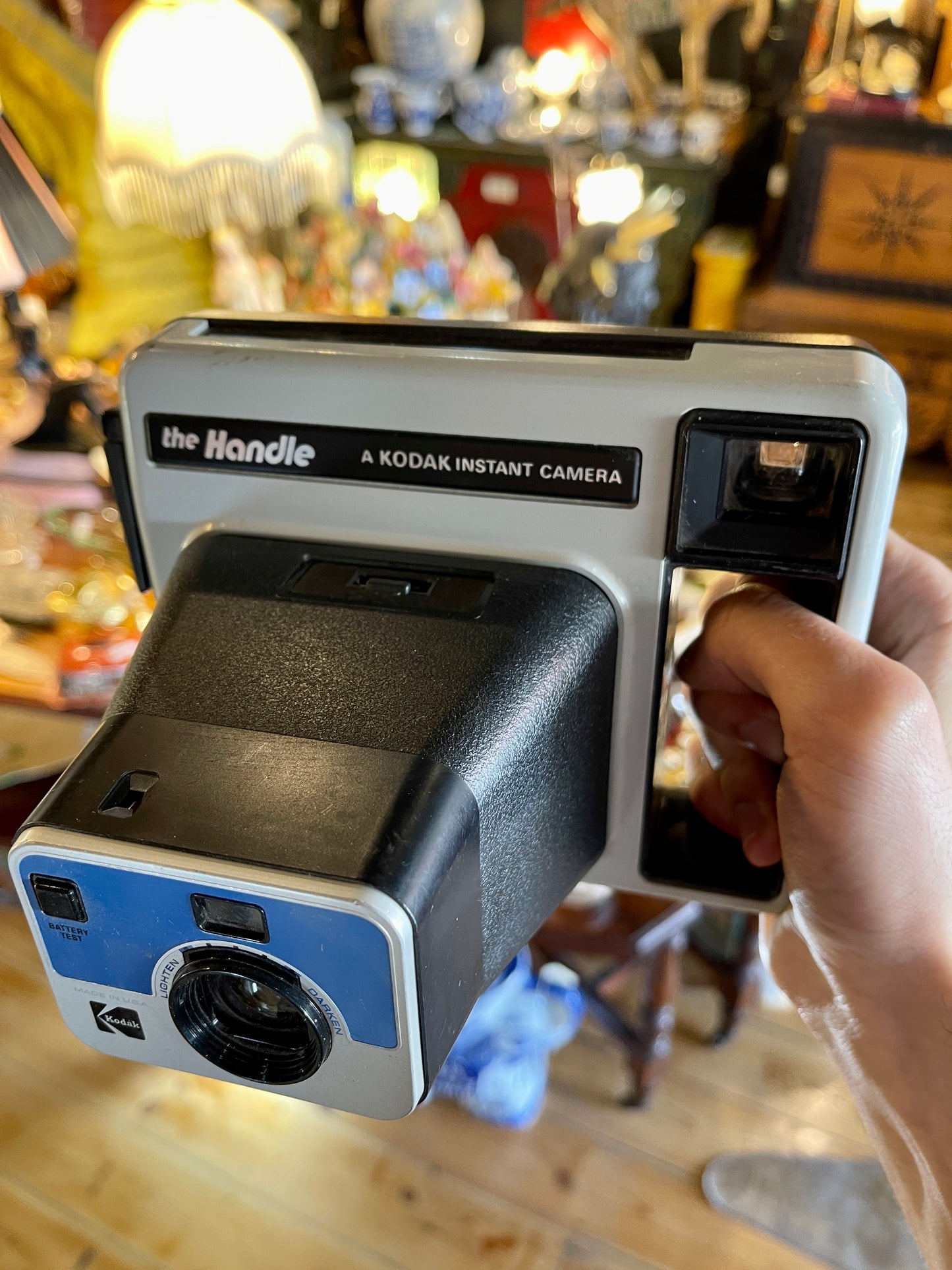 Kodak The Handle Instant Camera – Vintage Collectible Retro Polaroid-Style