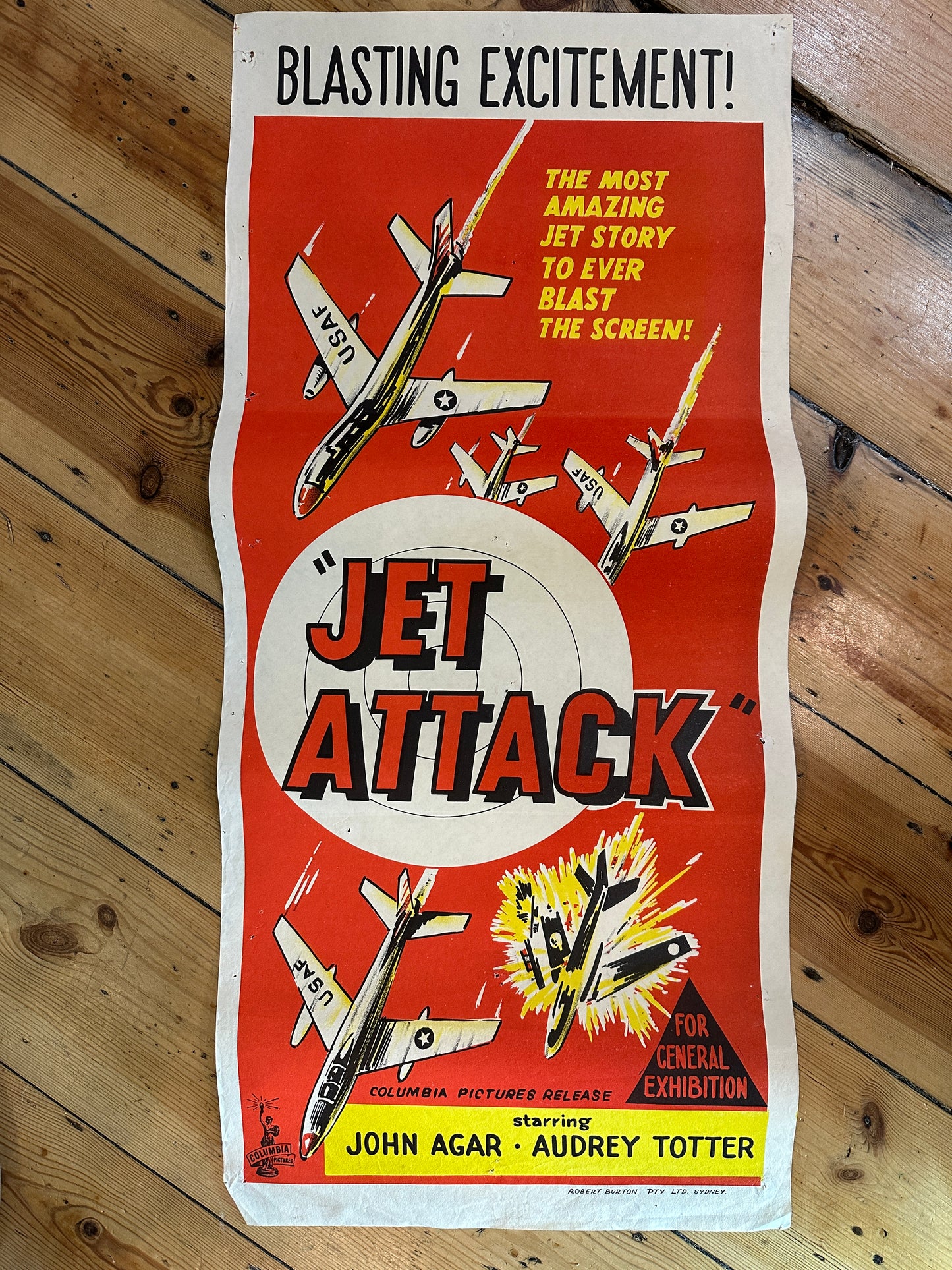 Vintage Daybill Movie Posters, Sold Separately $45 each