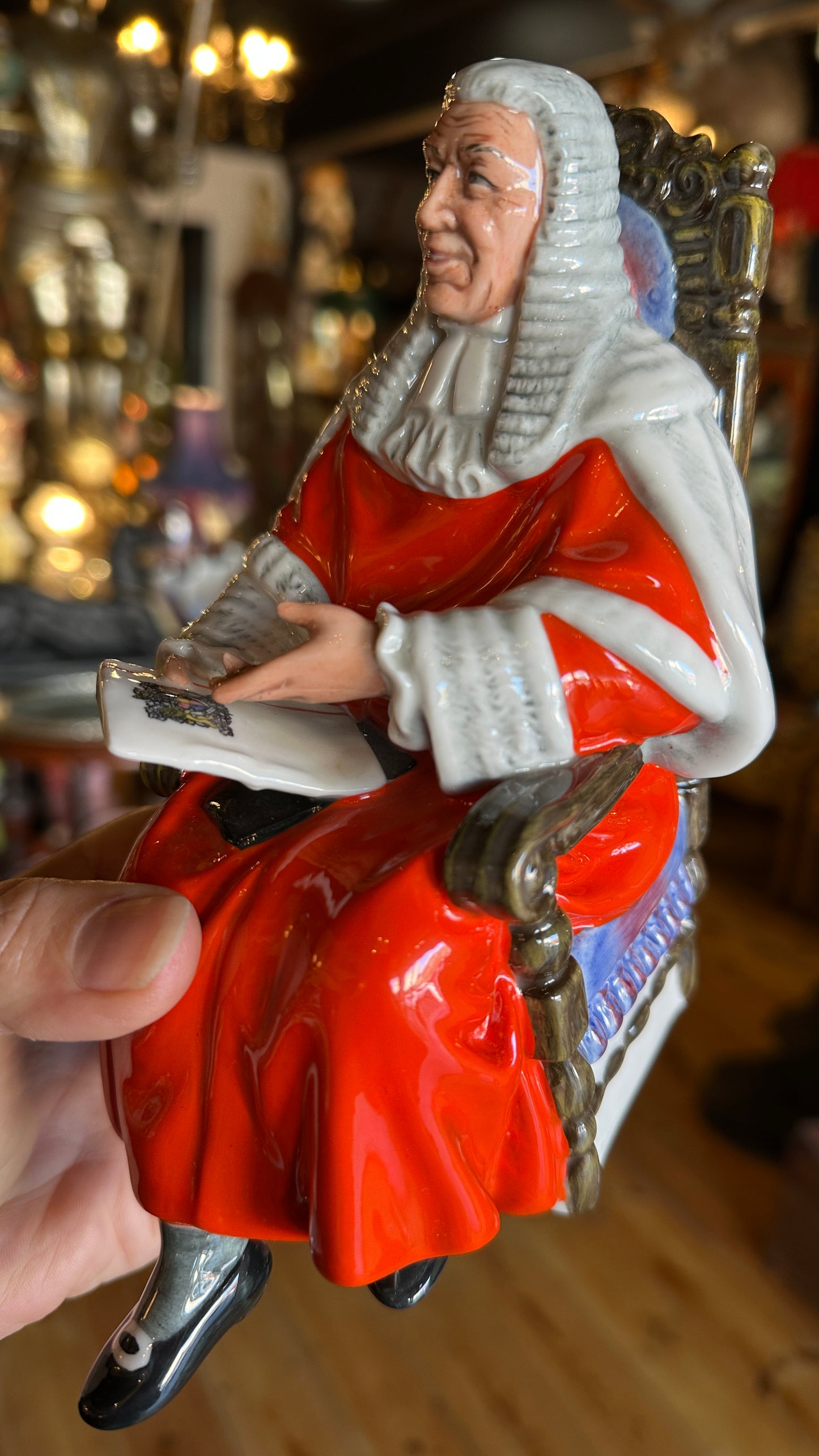 Royal Doulton “The Judge” figurine, HN2443, made in England, 1971