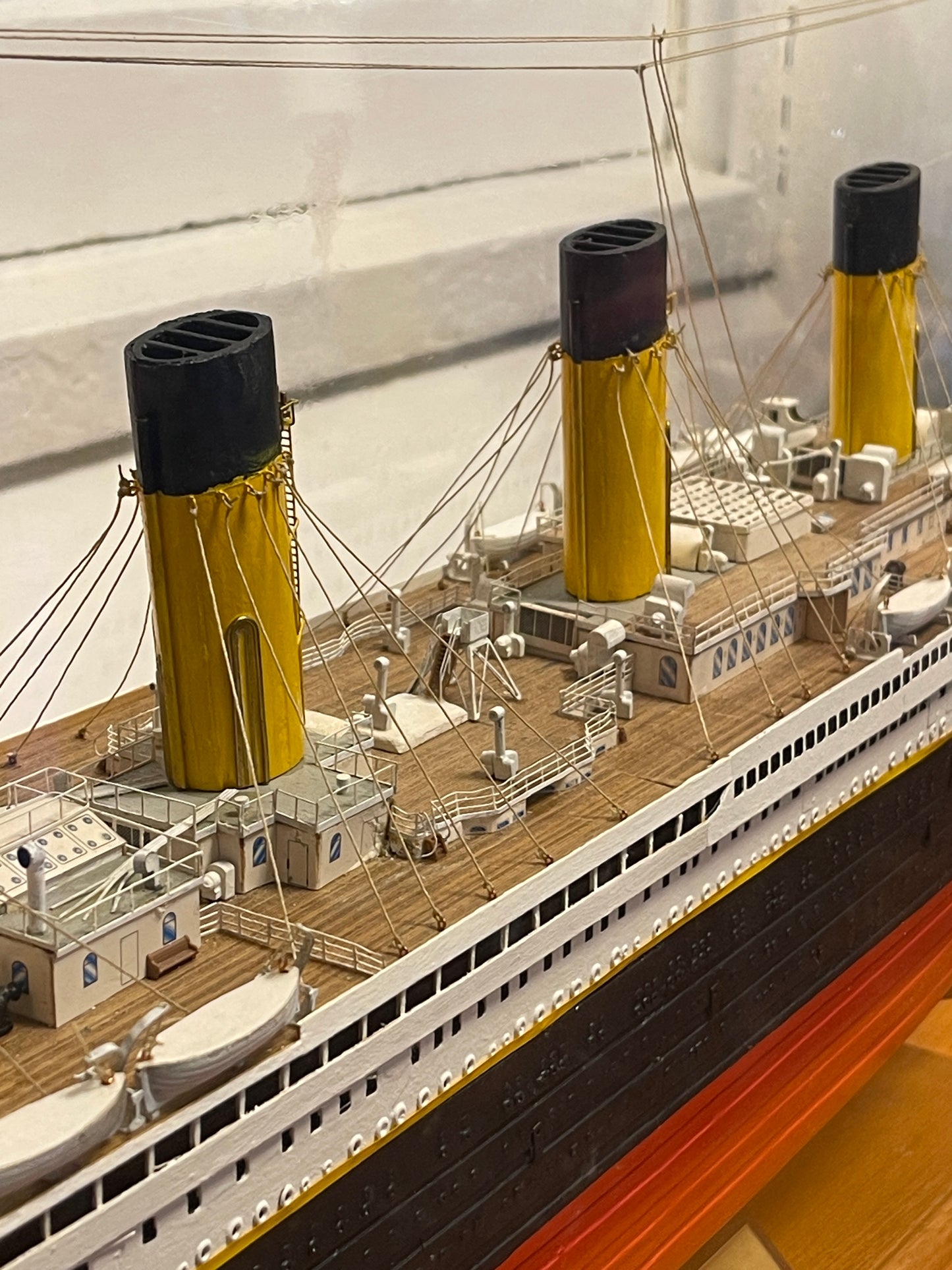 Massive Titanic Model Ship