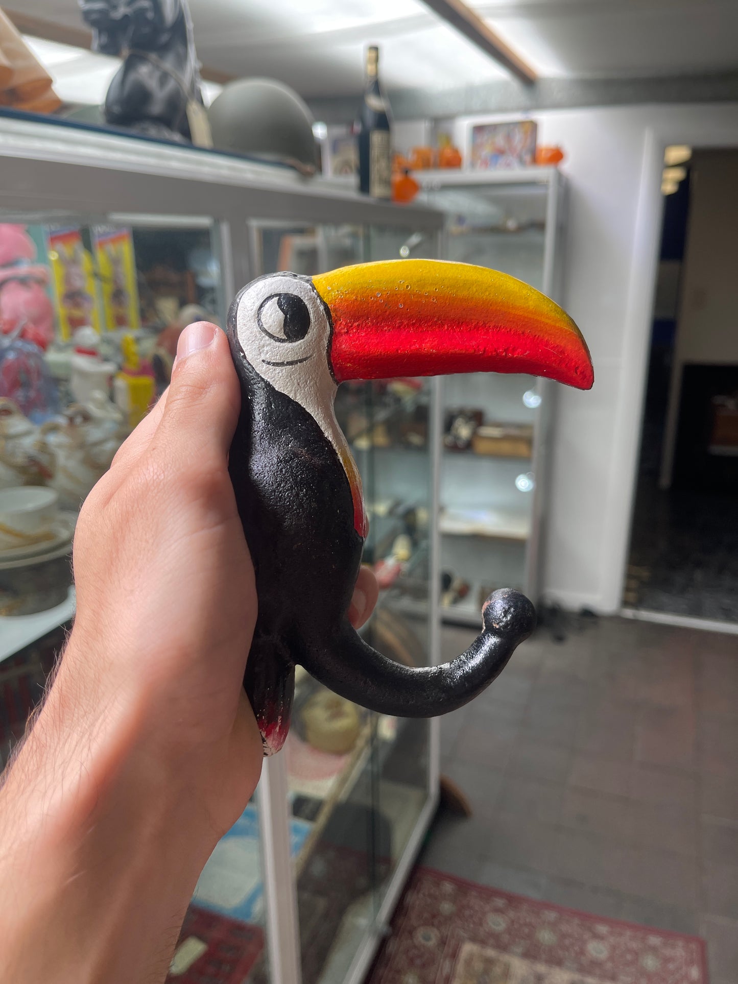 Cast Iron Guinness Toucan Wall Hook – Priced Each (Many Available)