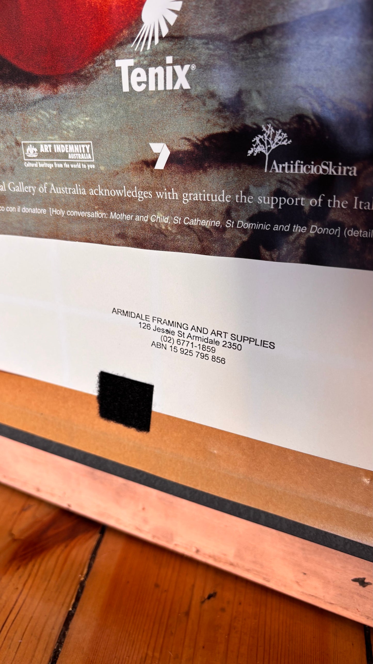 Framed Exhibition Print – Titian’s Sacra Conversazione