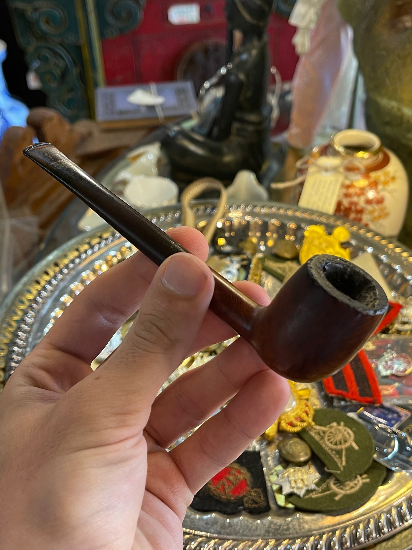 Barling’s Make 1245 Wooden Smoking Pipe – Vintage Briar Classic