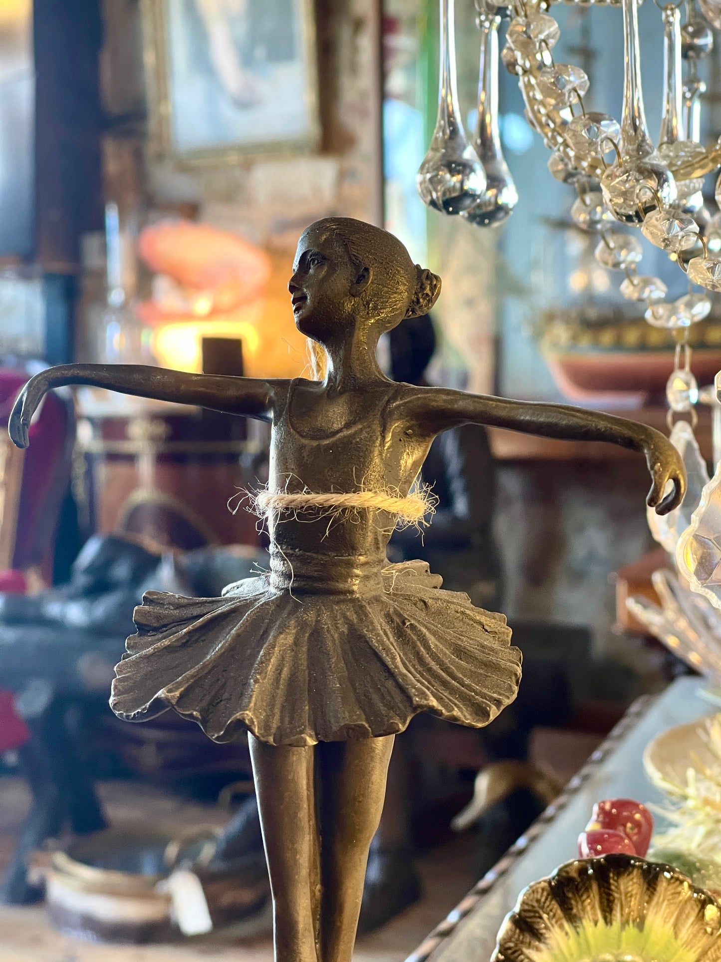 Original Bronze Ballet Dancer by Milo – Elegant Art Sculpture