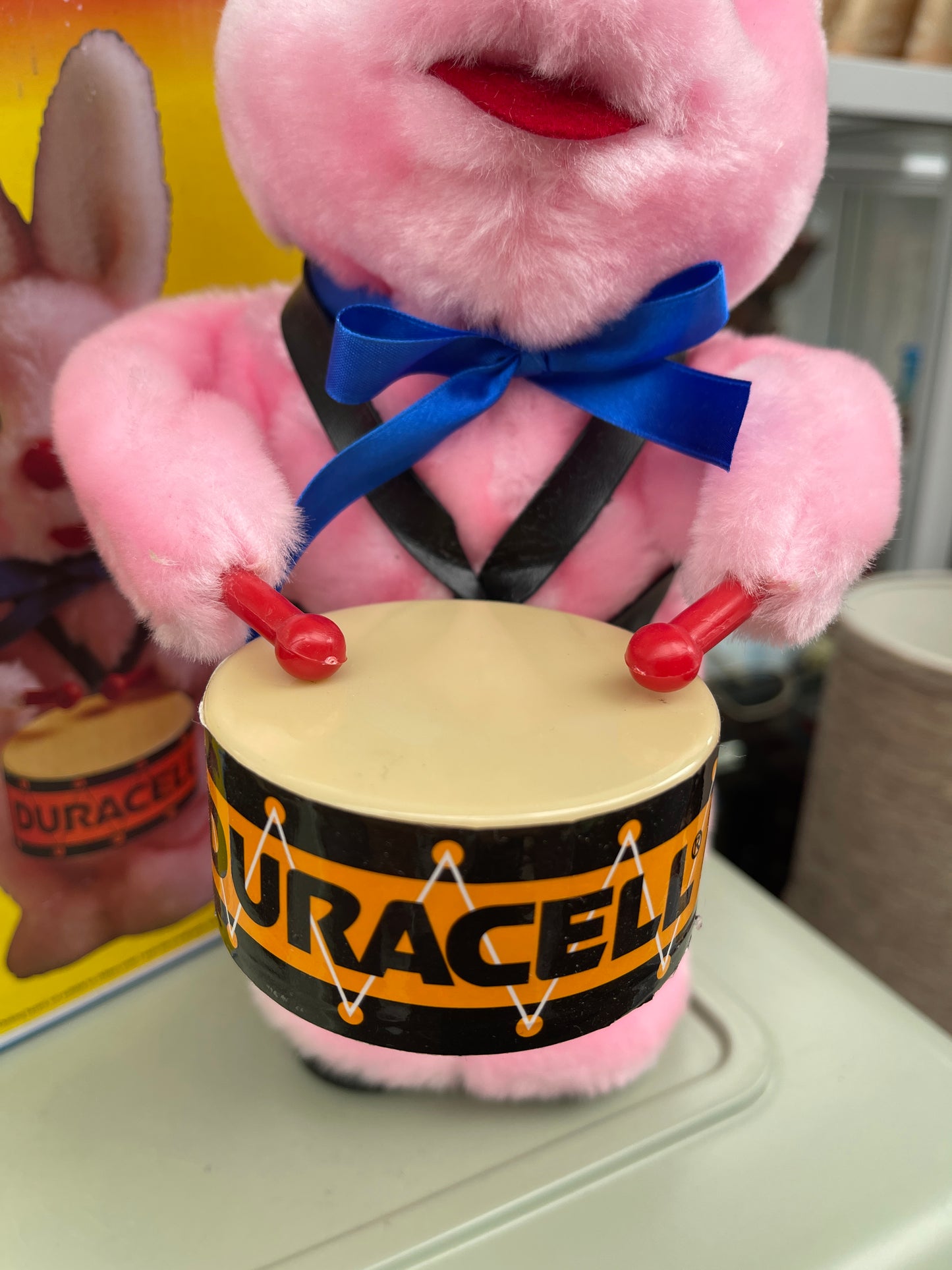 Battery-Operated Duracell Drumming Bunny – Vintage with Original Box